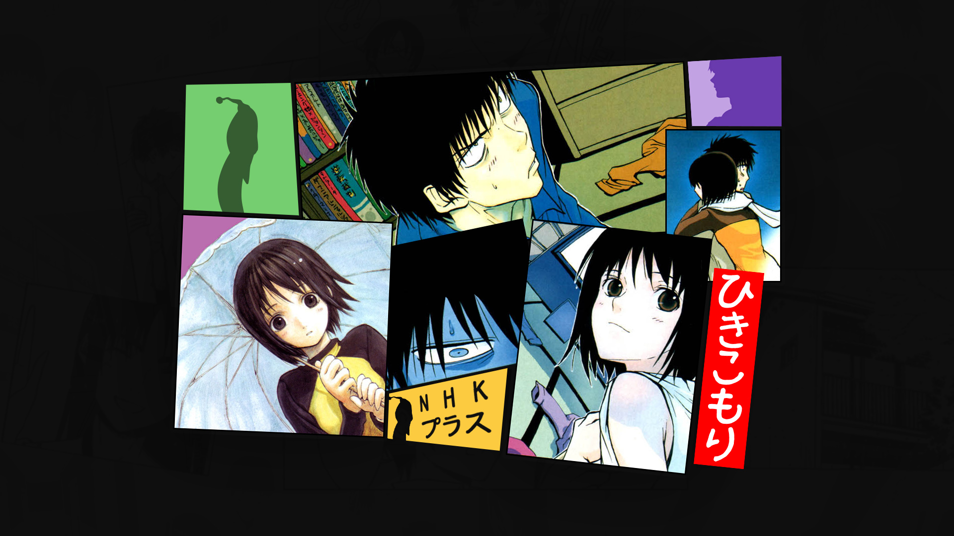 Misaki Nakahara from NHK ni Youkoso! HD Wallpaper