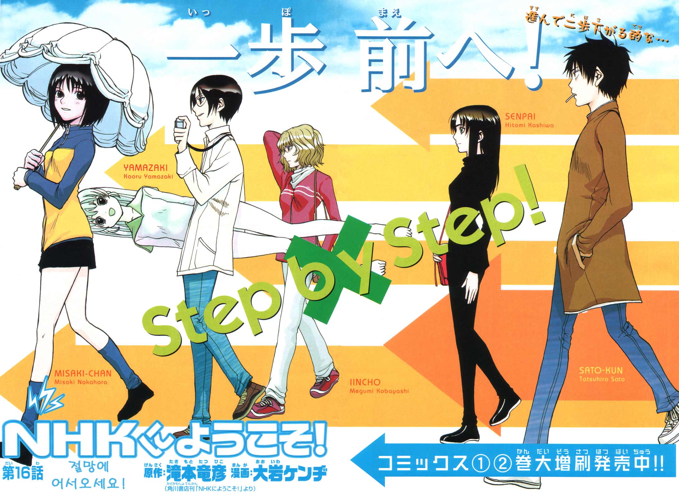 NHK ni Youkoso! characters step forward HD Wallpaper