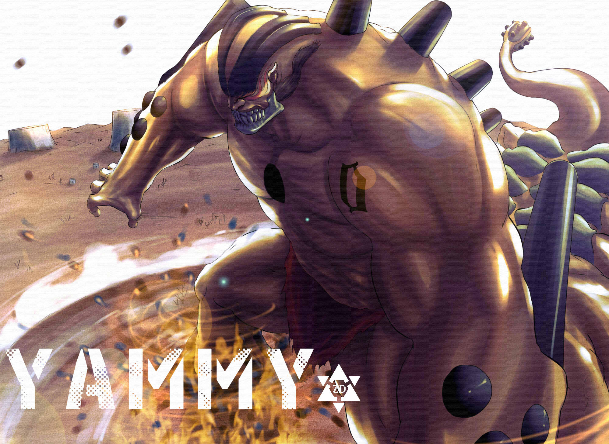 Yammy Llargo from Bleach HD Wallpaper