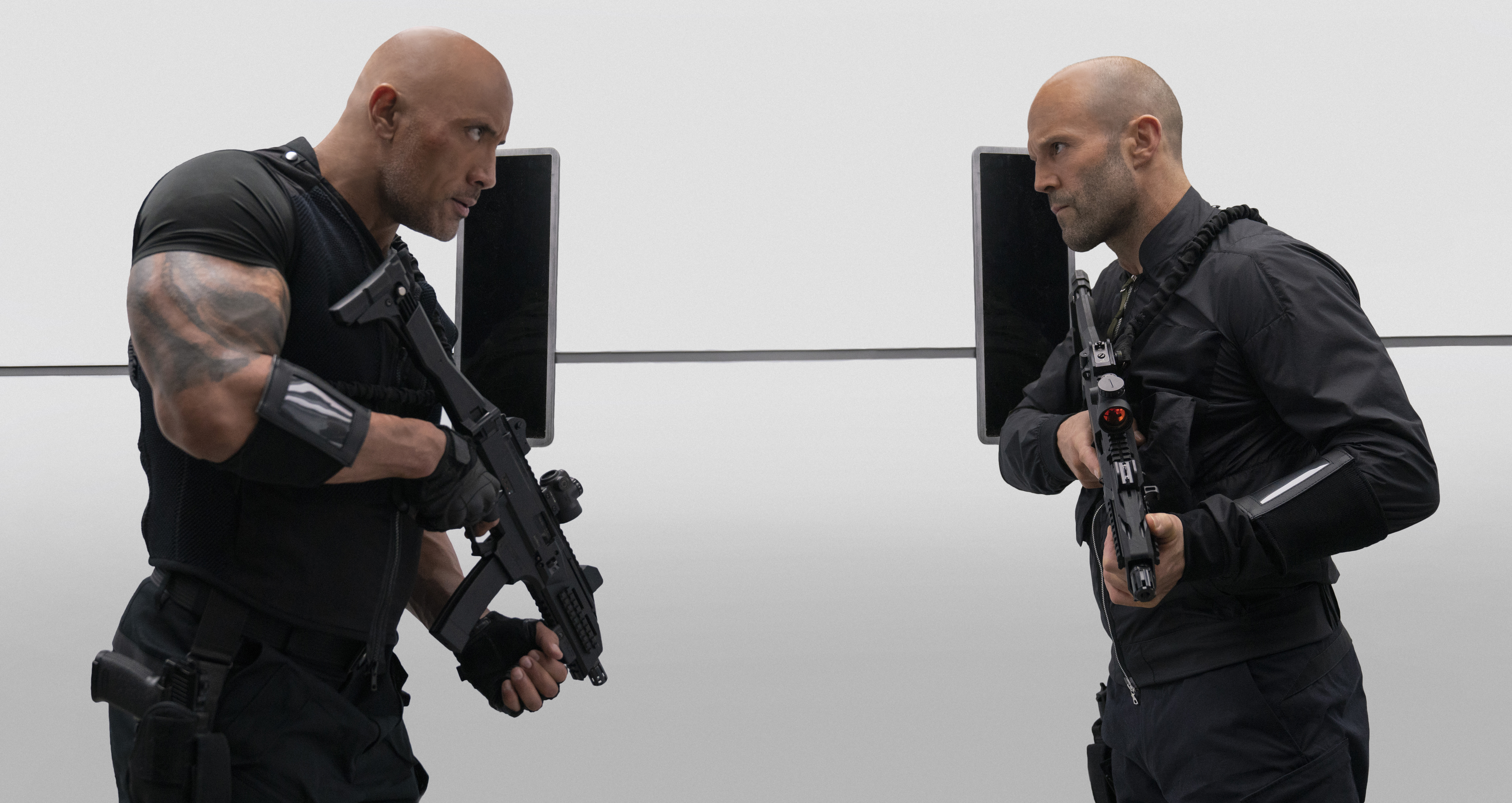 Luke Hobbs and Deckard Shaw from Fast & Furious HD Wallpaper