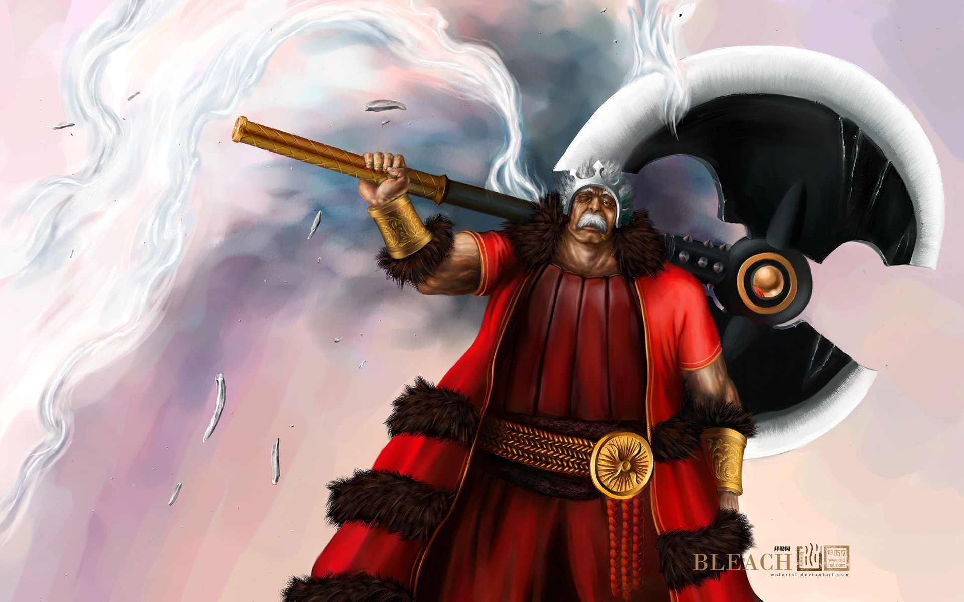 Baraggan Louisenbairn from Bleach HD Wallpaper