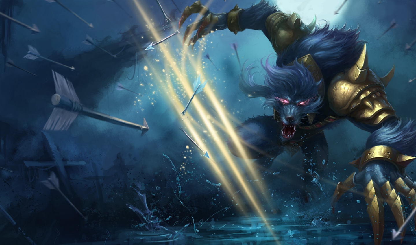 Warwick from League of Legends HD Wallpaper