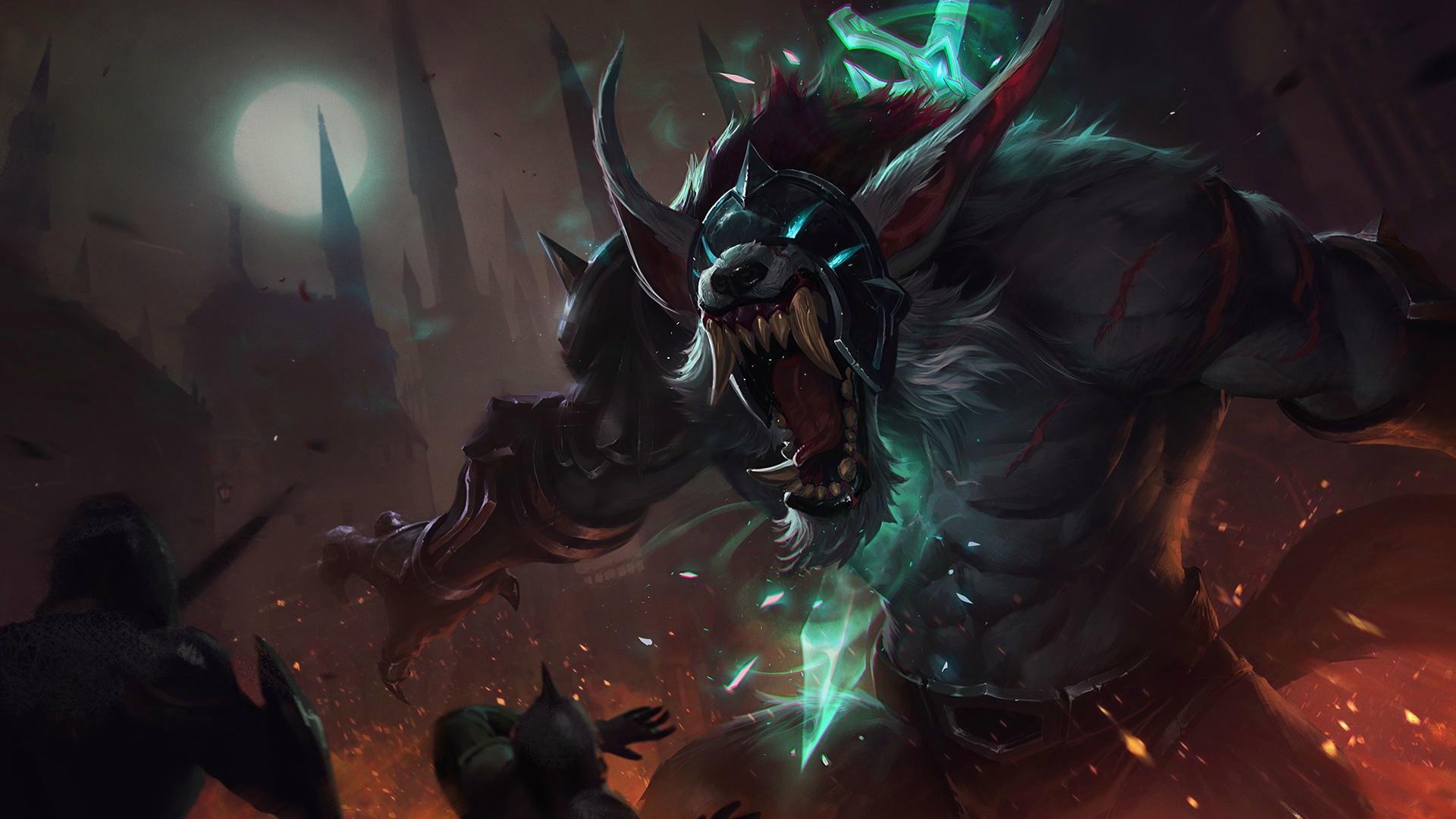 Warwick from League of Legends HD Wallpaper