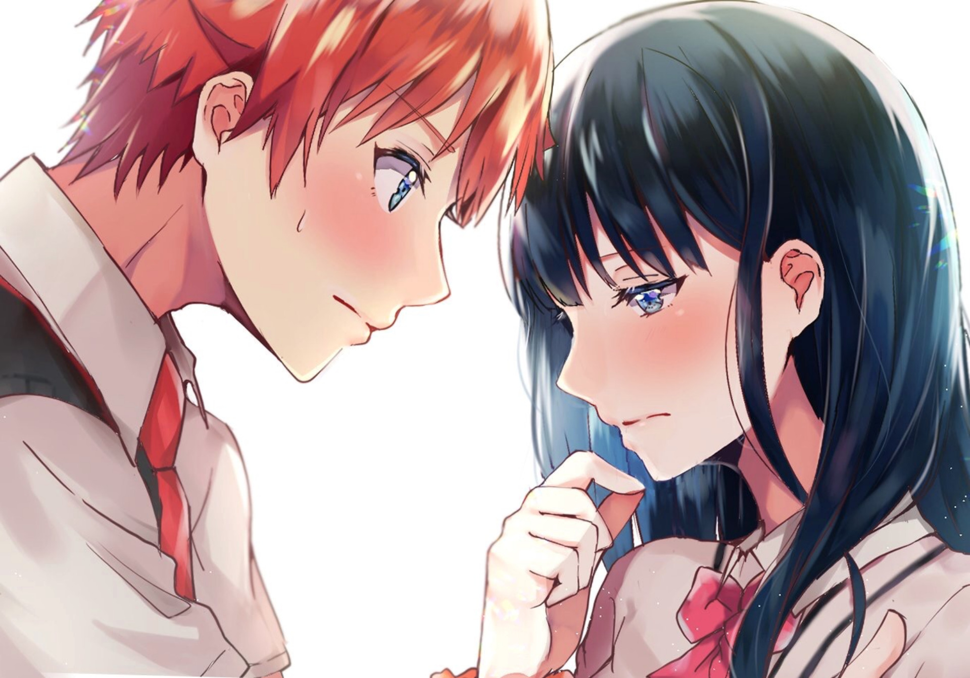 Rikka Takarada and Yuta Togashi from SSSS.Gridman HD Wallpaper