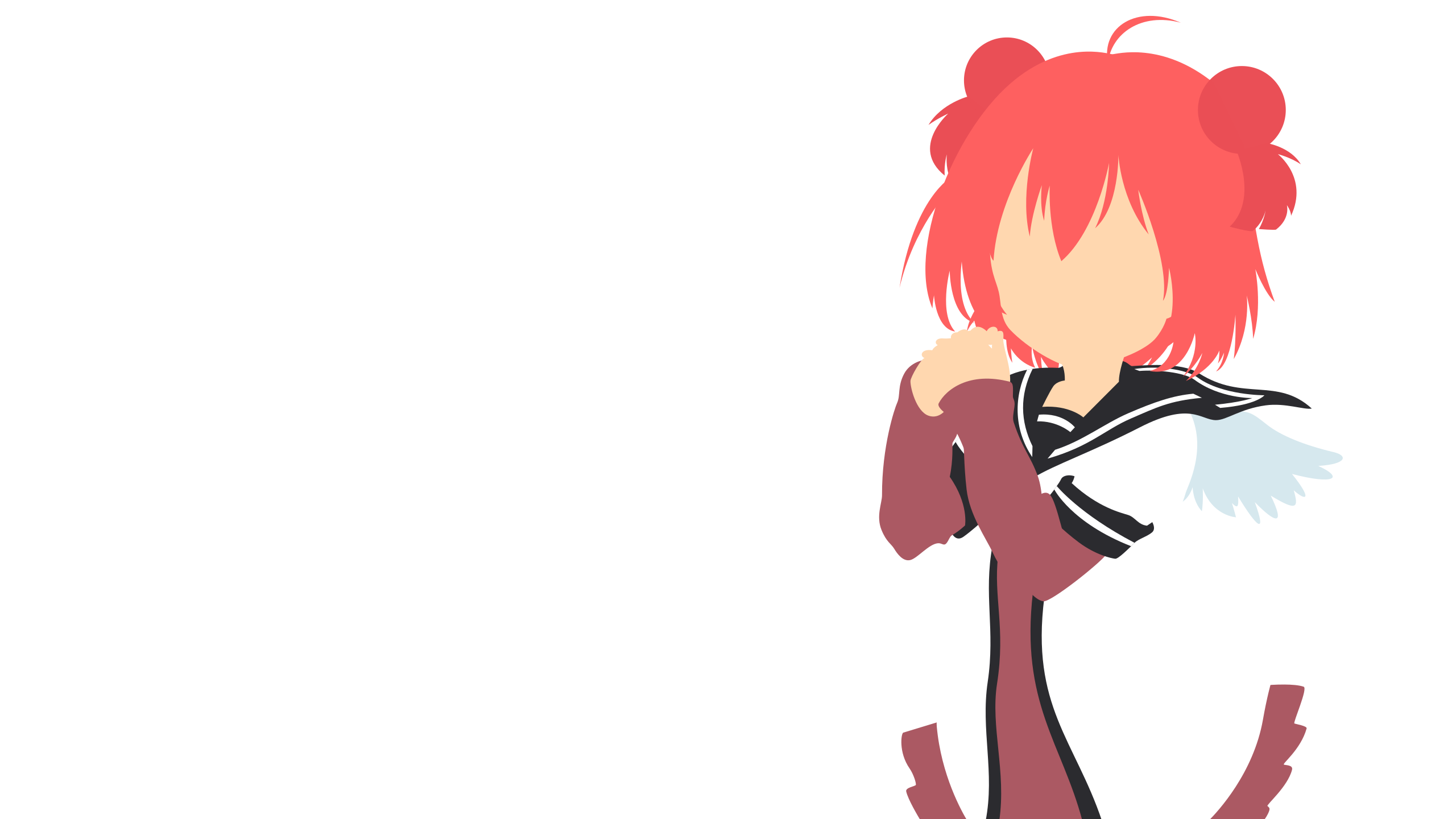 Akari Akaza from Yuyushiki HD Wallpaper
