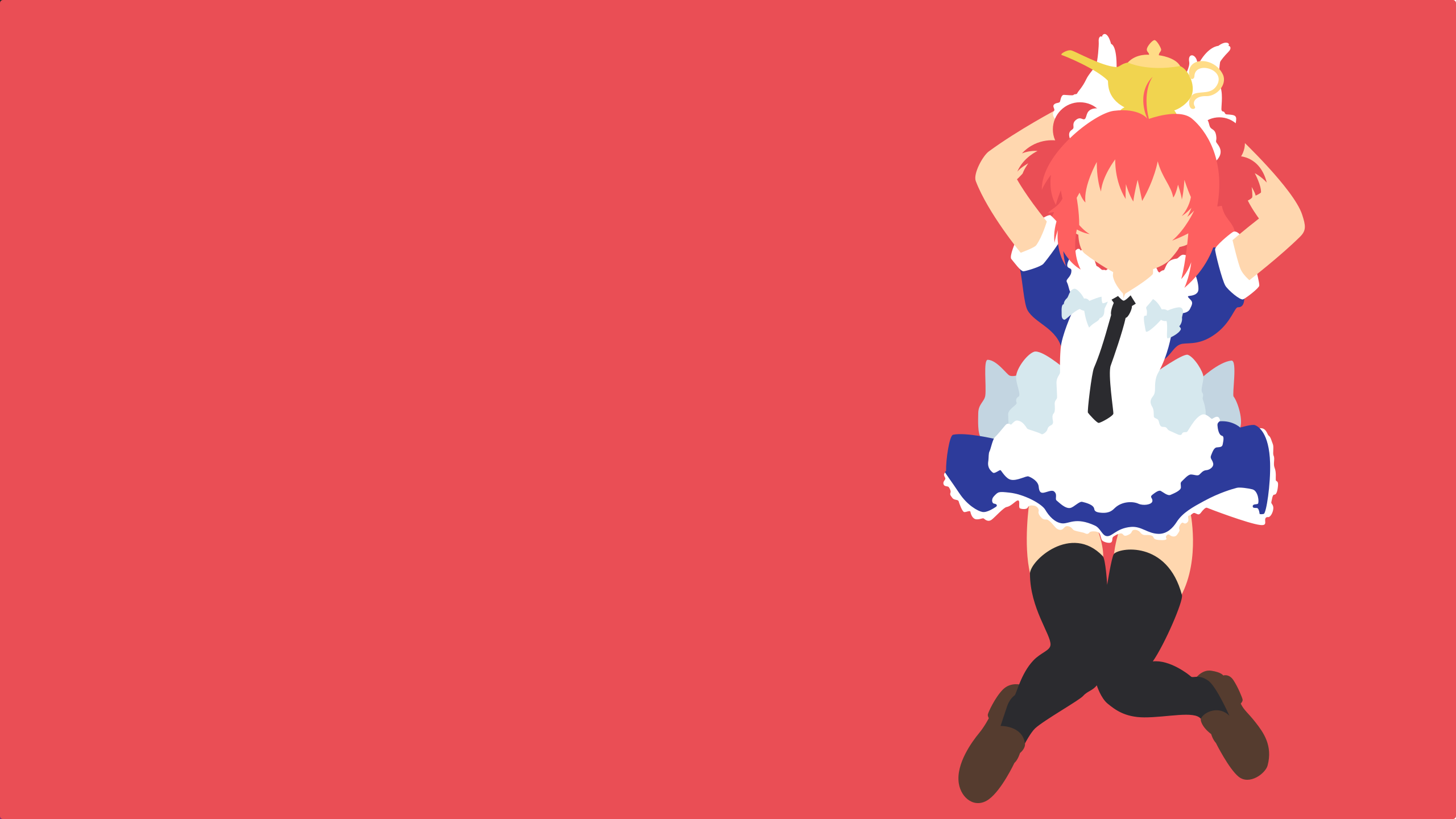 Akari Akaza from Sansha Sanmi HD Wallpaper