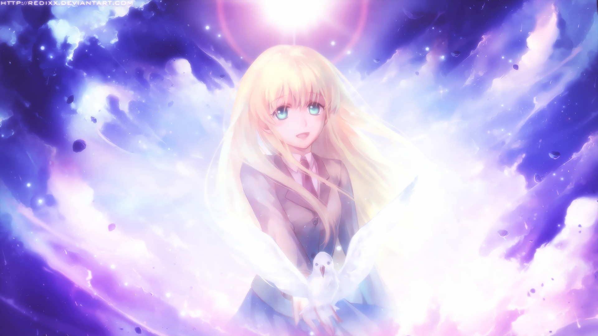 Asseylum Vers Allusia with a Dove HD Wallpaper
