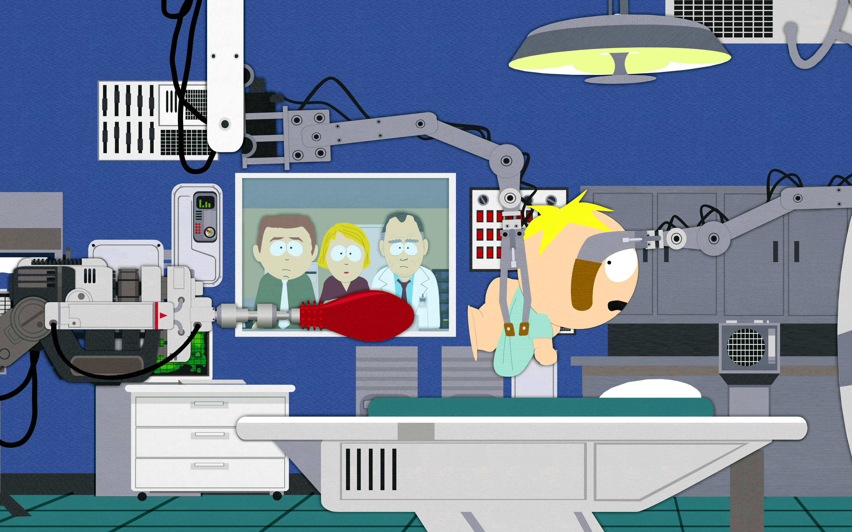 Butters Stotch in a medical procedure HD Wallpaper