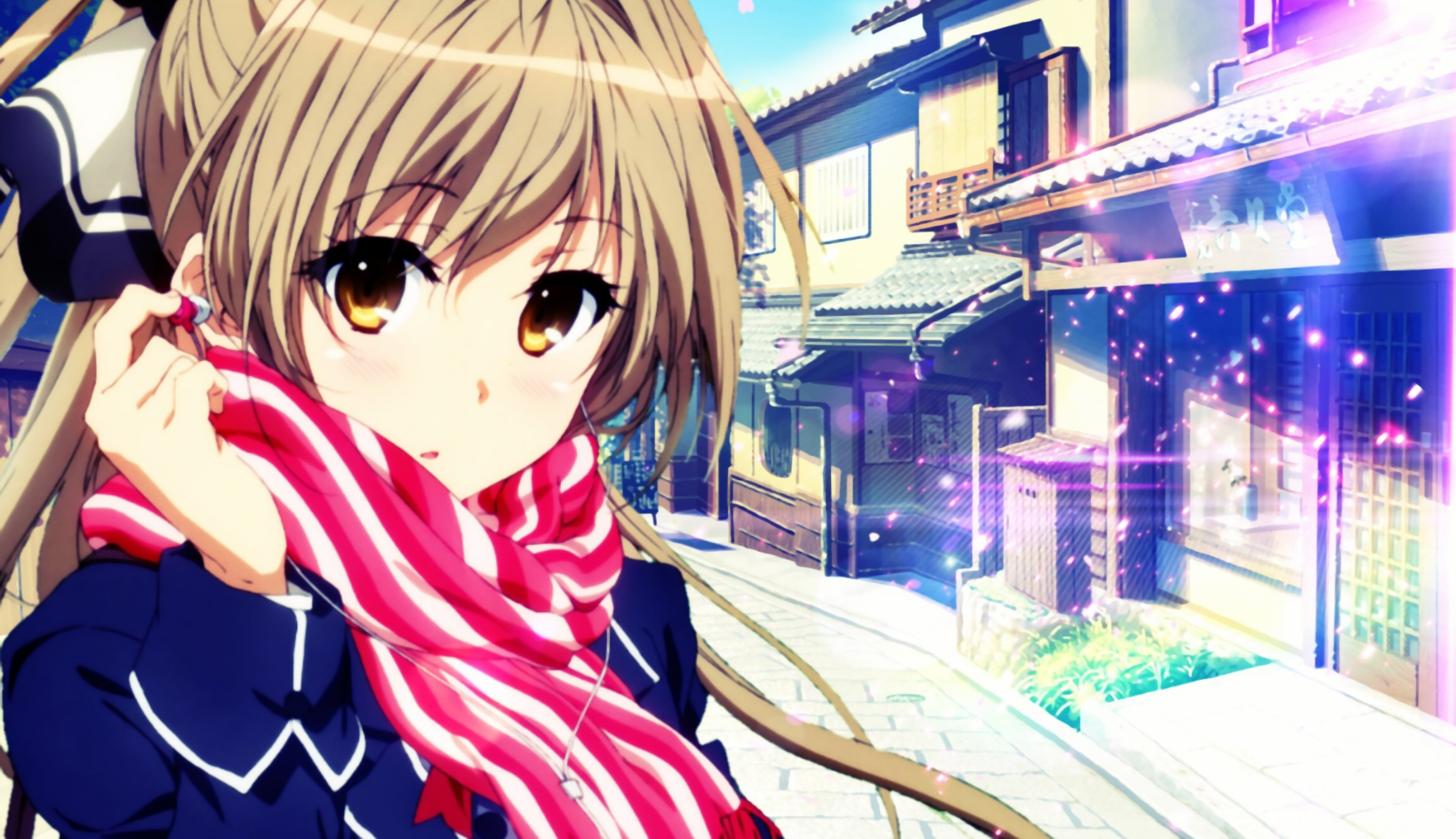 Isuzu Sento in a Japanese town HD Wallpaper