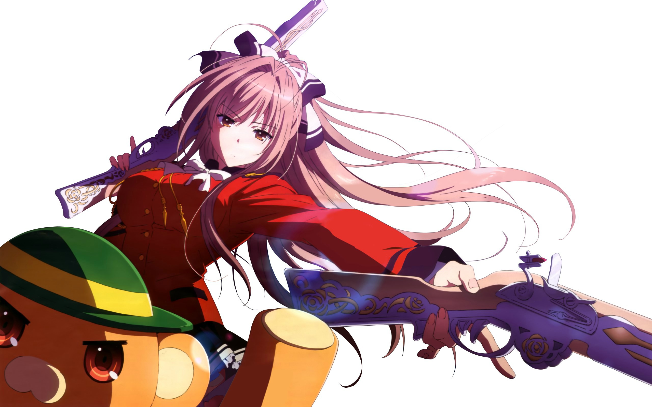 Isuzu Sento with two rifles HD Wallpaper