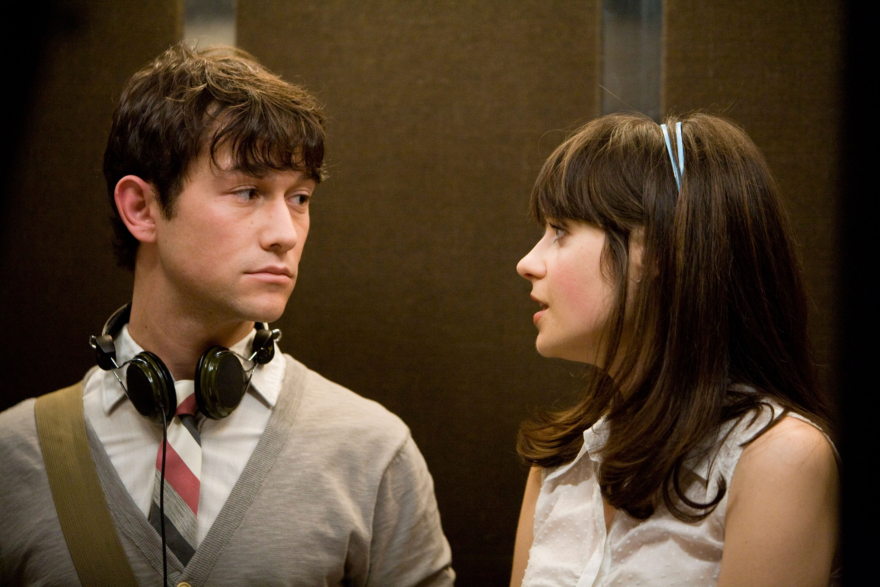 Tom Hansen and Summer Finn from 500 Days of Summer HD Wallpaper