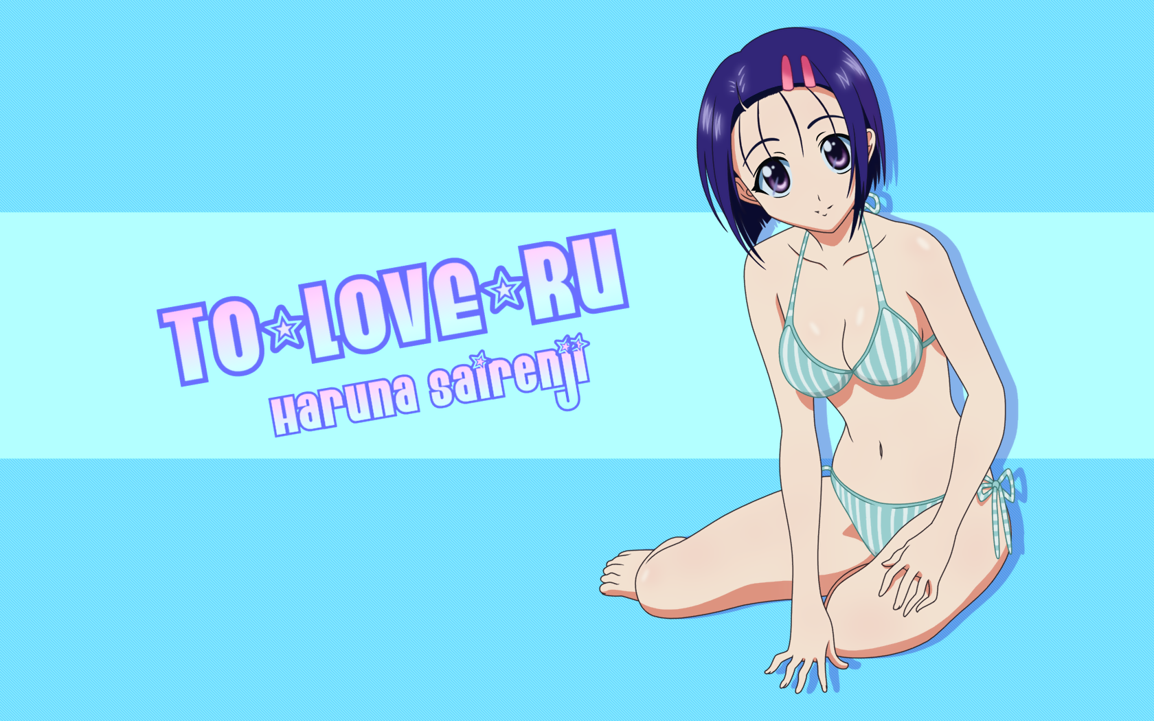 Haruna Sairenji from To Love Ru HD Wallpaper