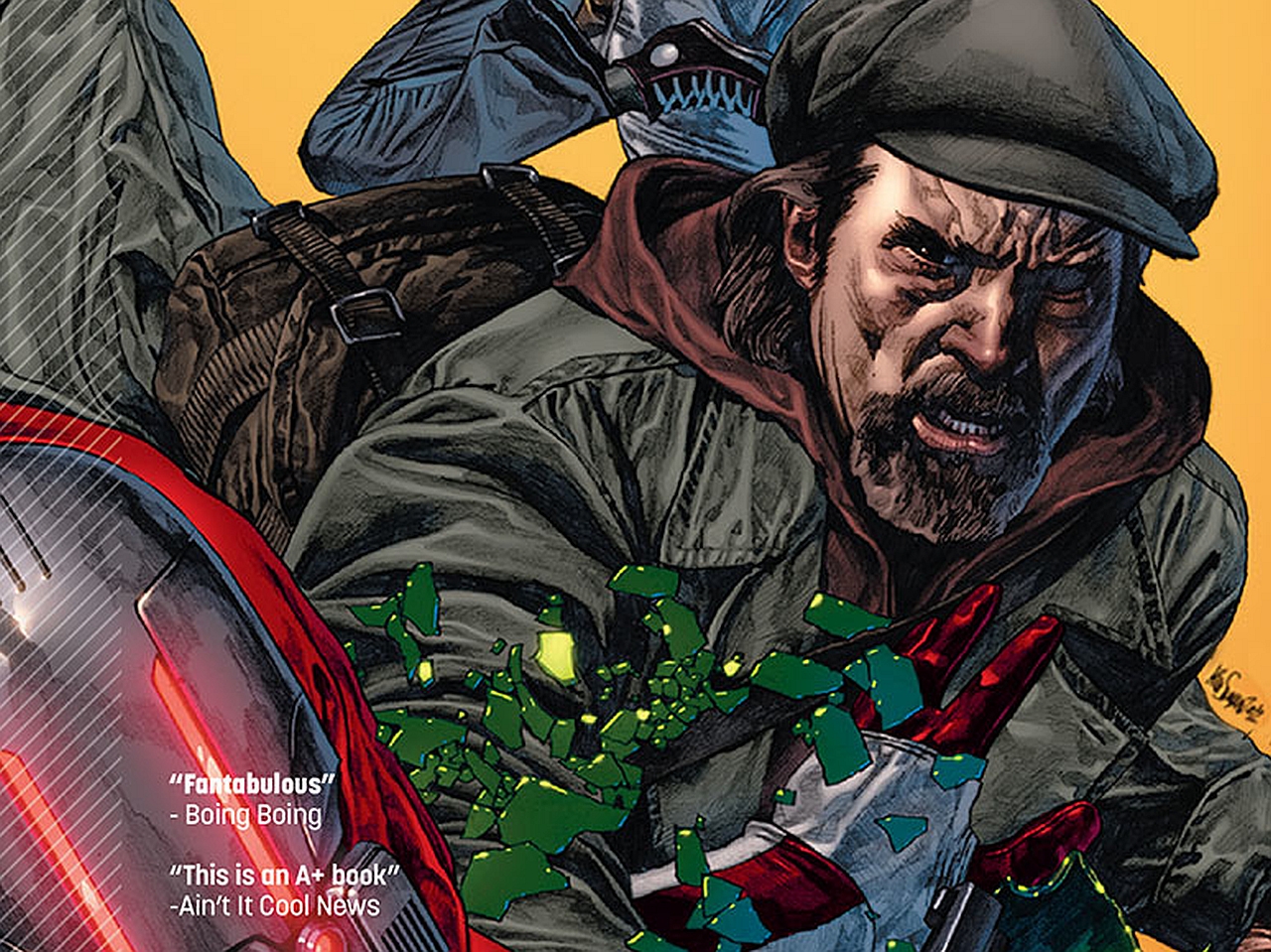 Comic book cover with quotes HD Wallpaper