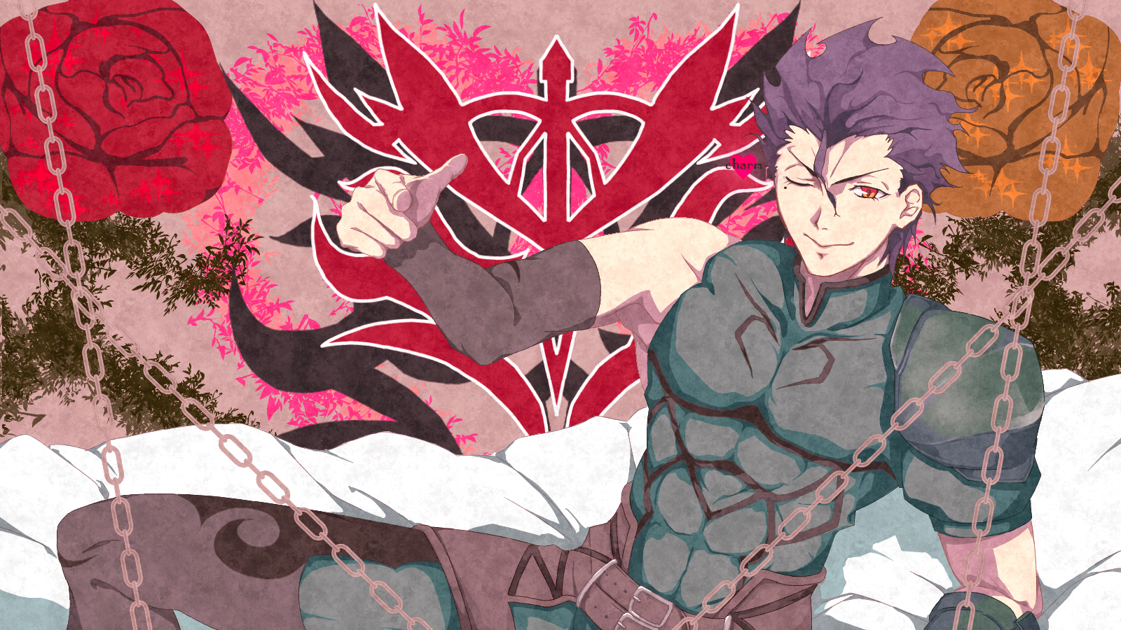 Lancer from Fate/Zero HD Wallpaper