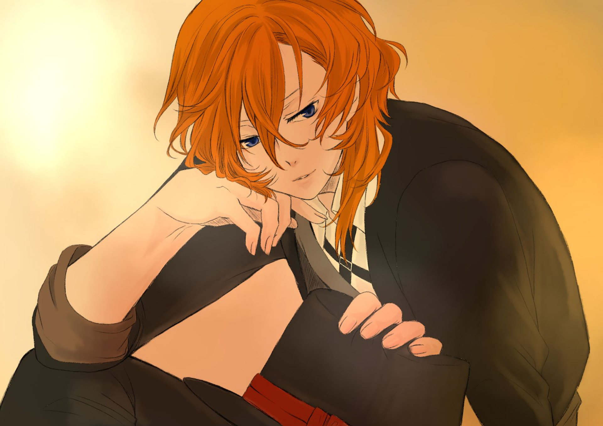 Chuuya Nakahara from Bungo Stray Dogs HD Wallpaper