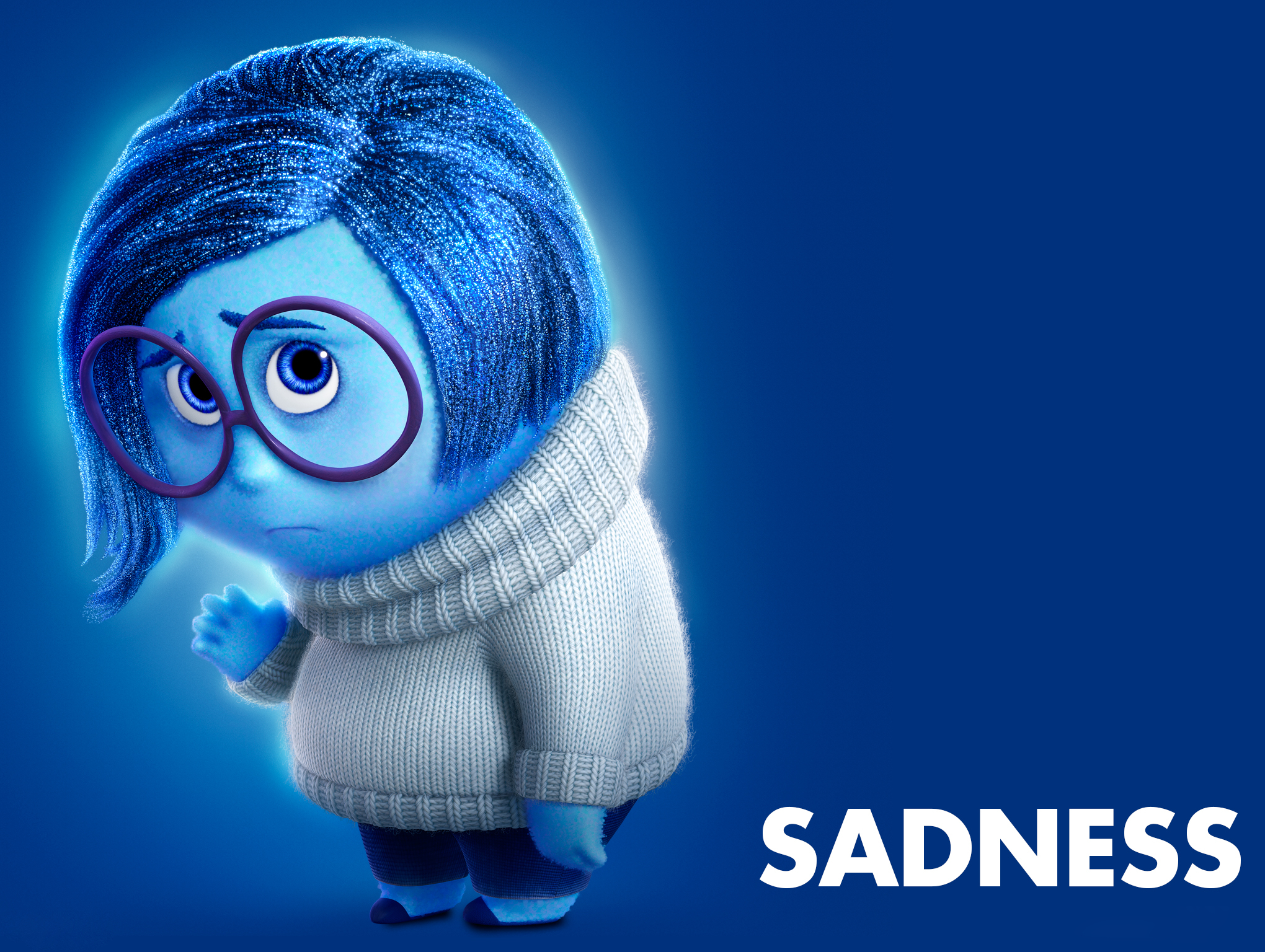 Sadness from Inside Out HD Wallpaper