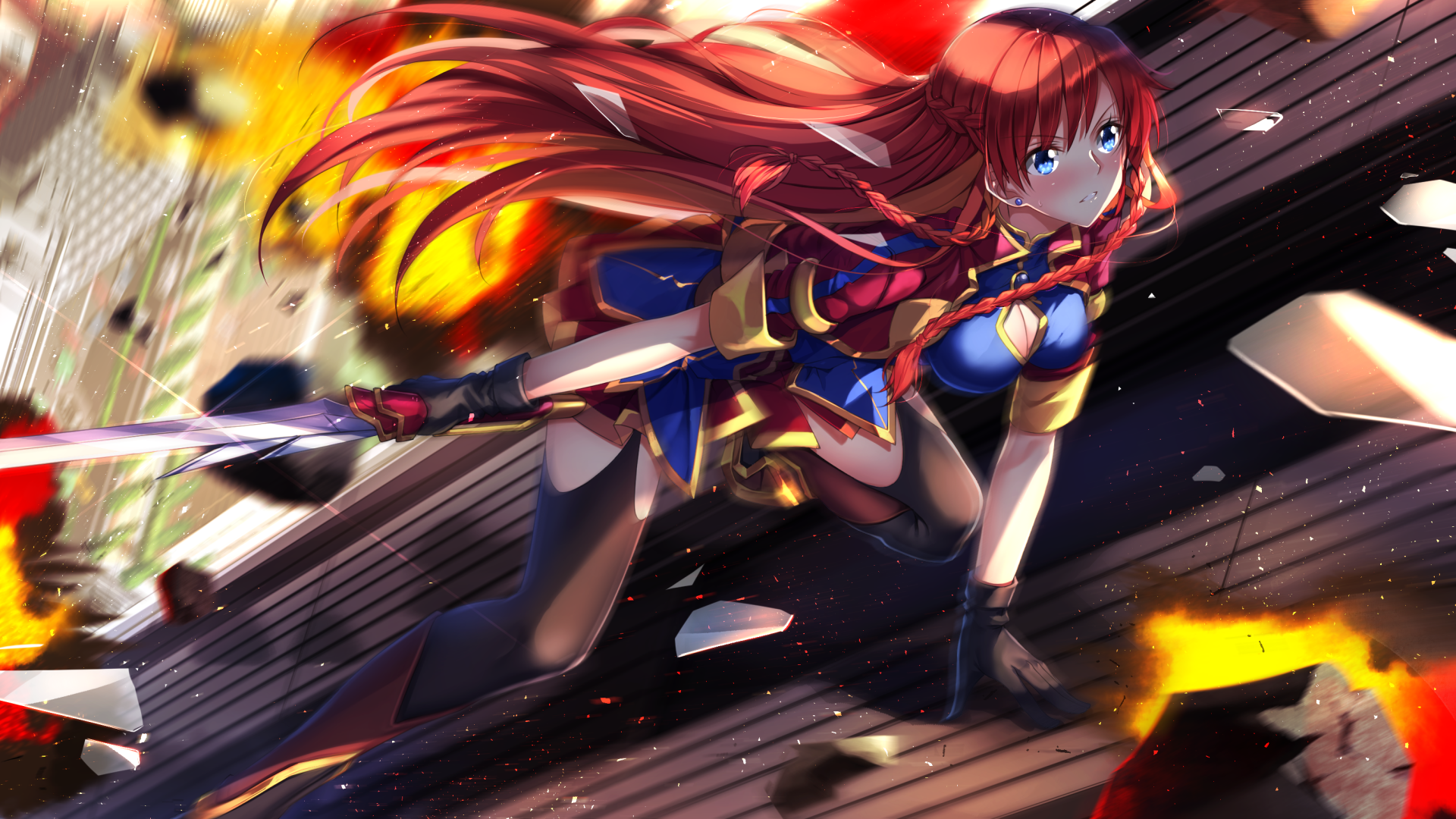 Selesia Yupitiria from Aldnoah.Zero HD Wallpaper