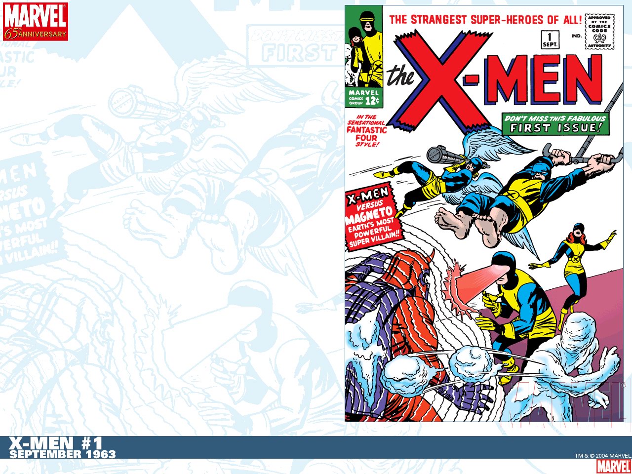 The X-Men #1 Comic Cover HD Wallpaper