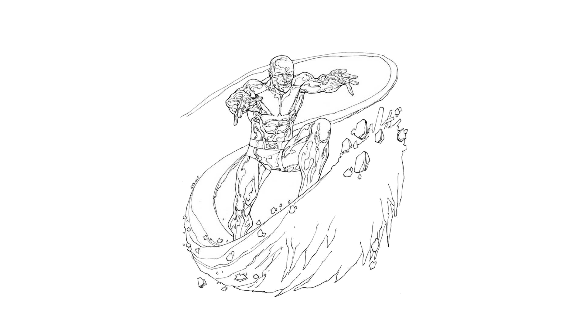 Iceman from Marvel Comics HD Wallpaper