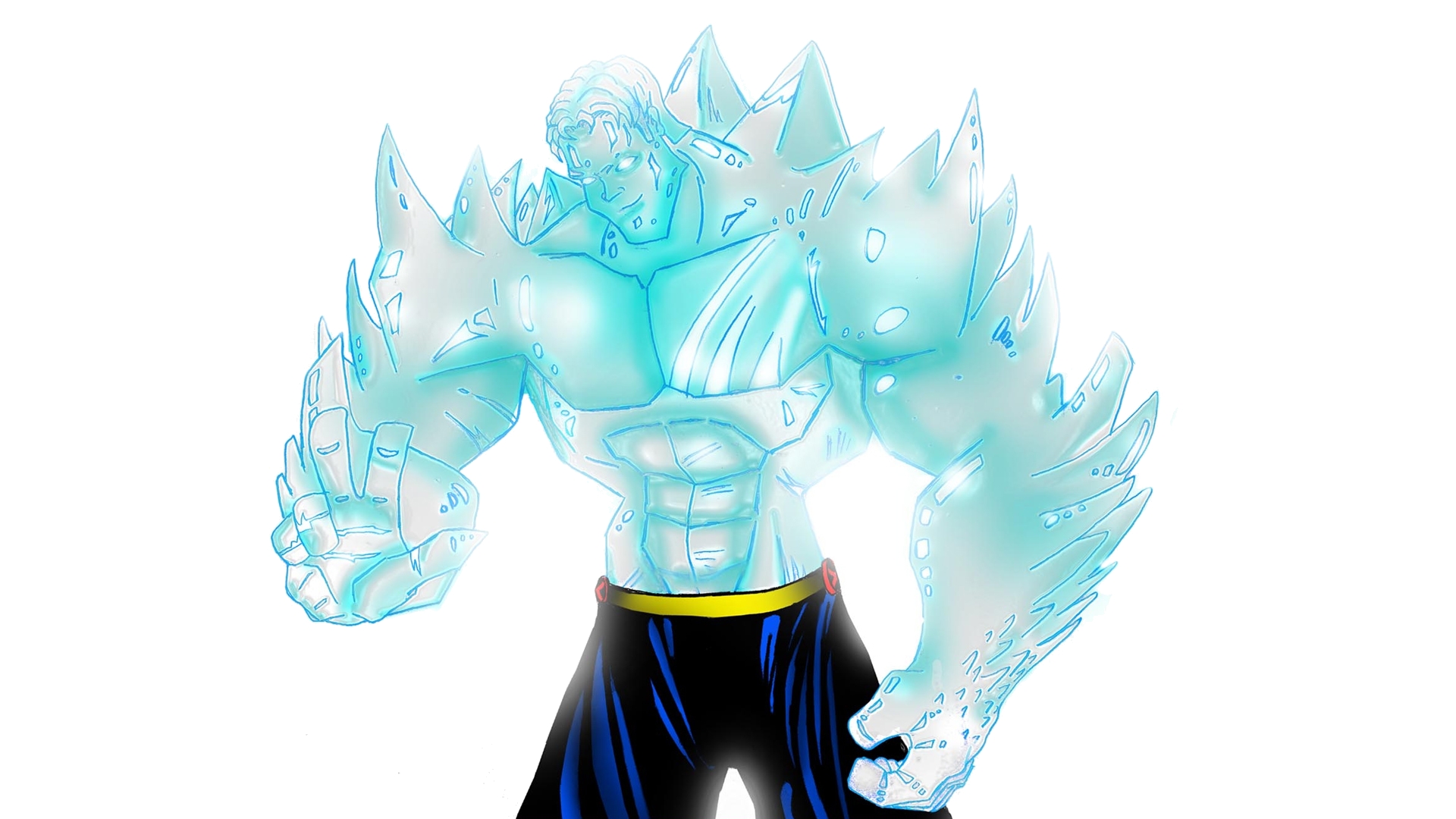 Iceman from Marvel Comics HD Wallpaper