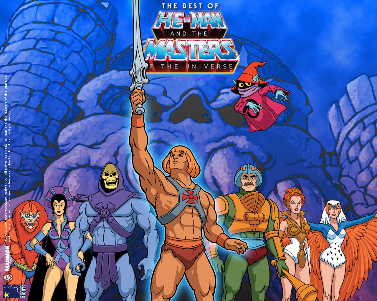 He-Man and the Masters of the Universe Characters HD Wallpaper