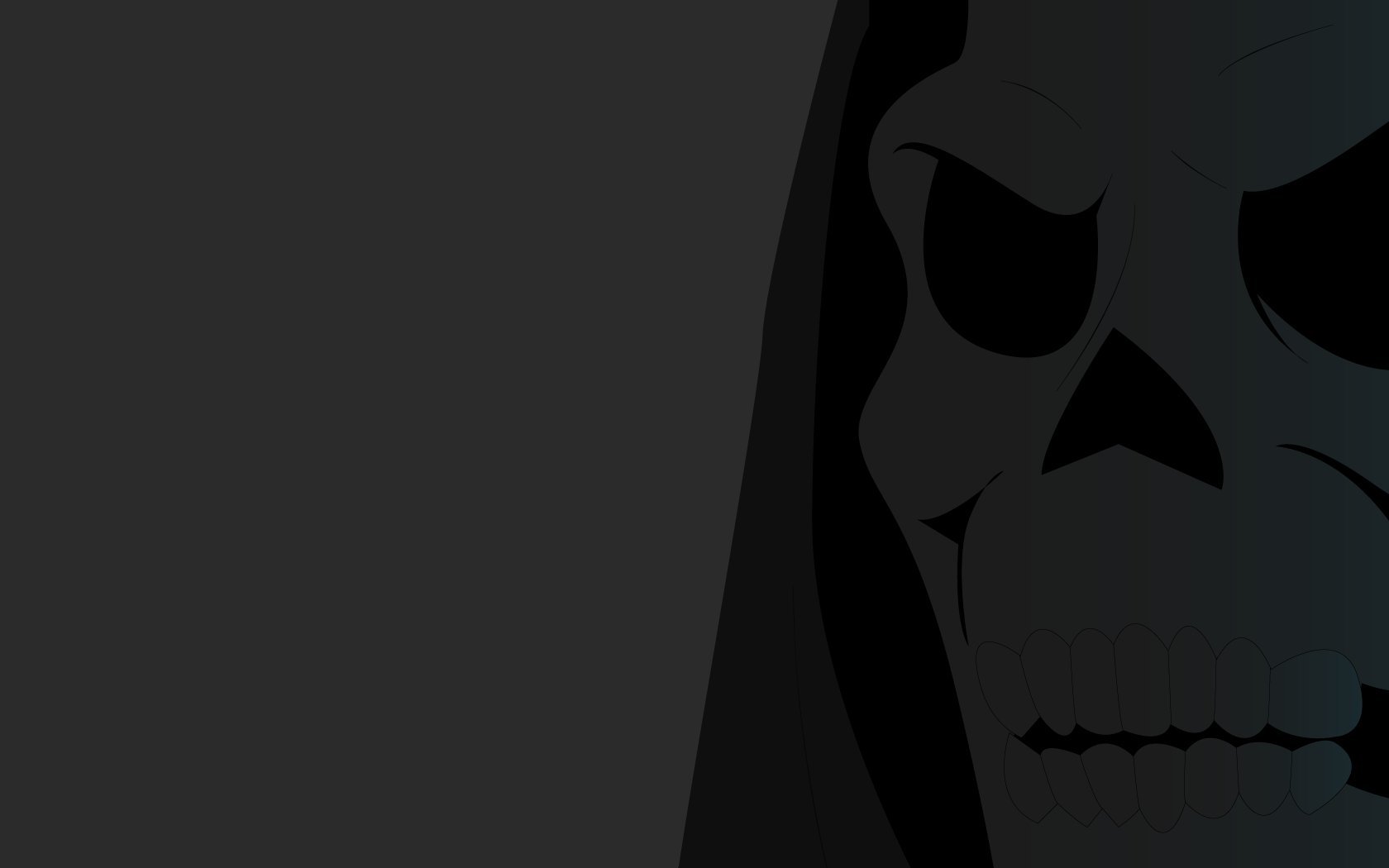 Grim Reaper Skull with Hood HD Wallpaper