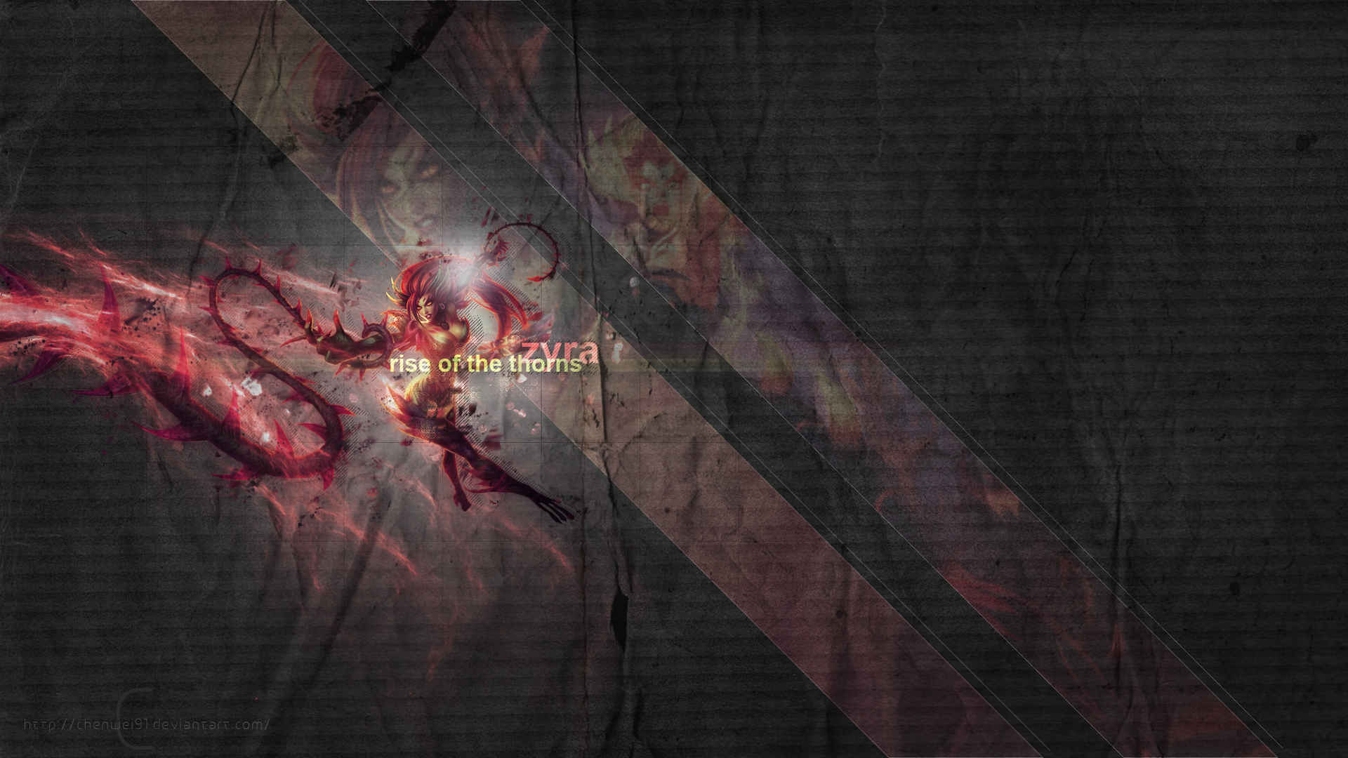 Zyra from League of Legends HD Wallpaper