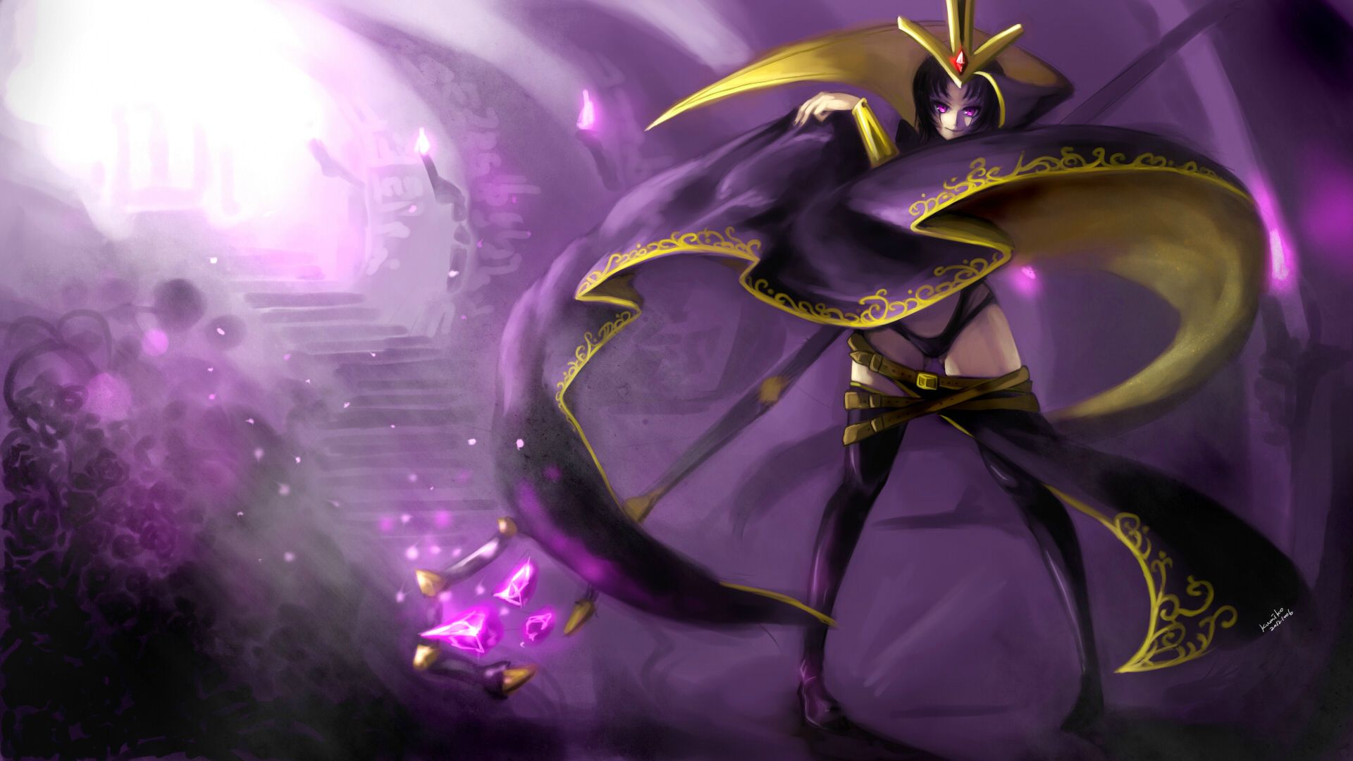 LeBlanc from League of Legends HD Wallpaper