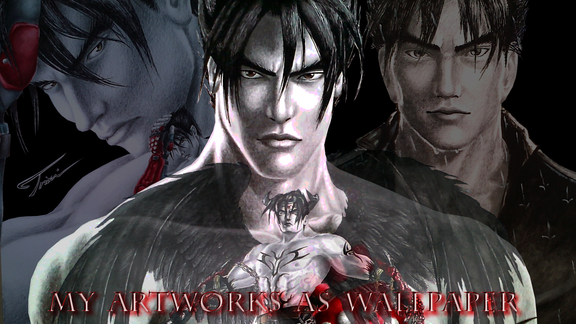 Jin Kazama from Tekken artworks HD Wallpaper