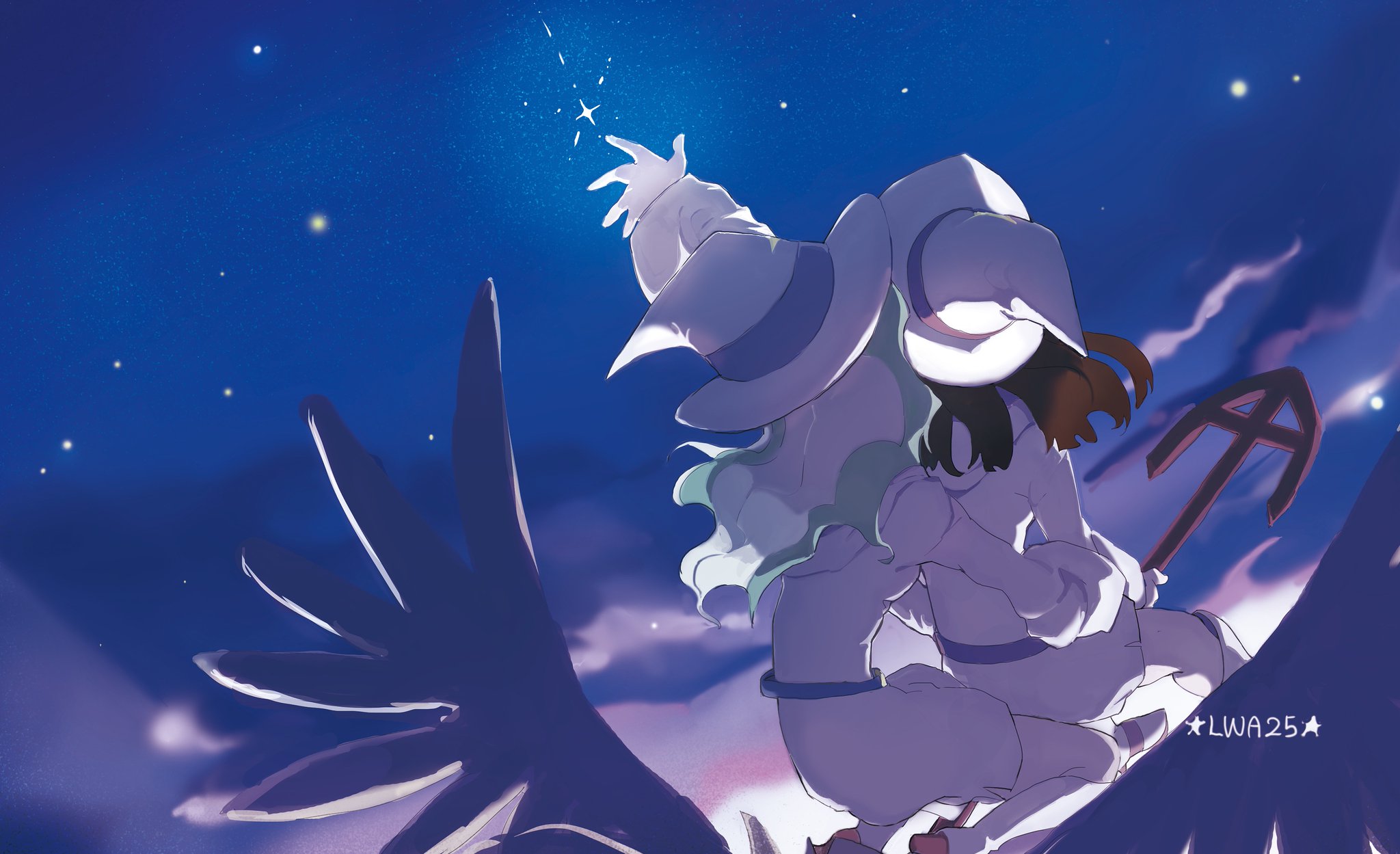 Diana Cavendish reaching for stars HD Wallpaper