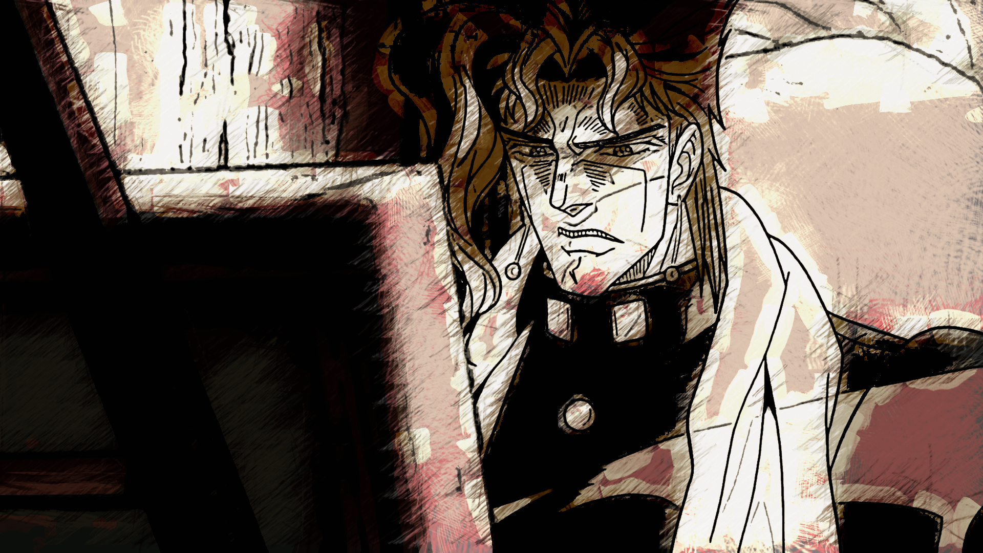 Noriaki Kakyoin from JoJo's Bizarre Adventure HD Wallpaper