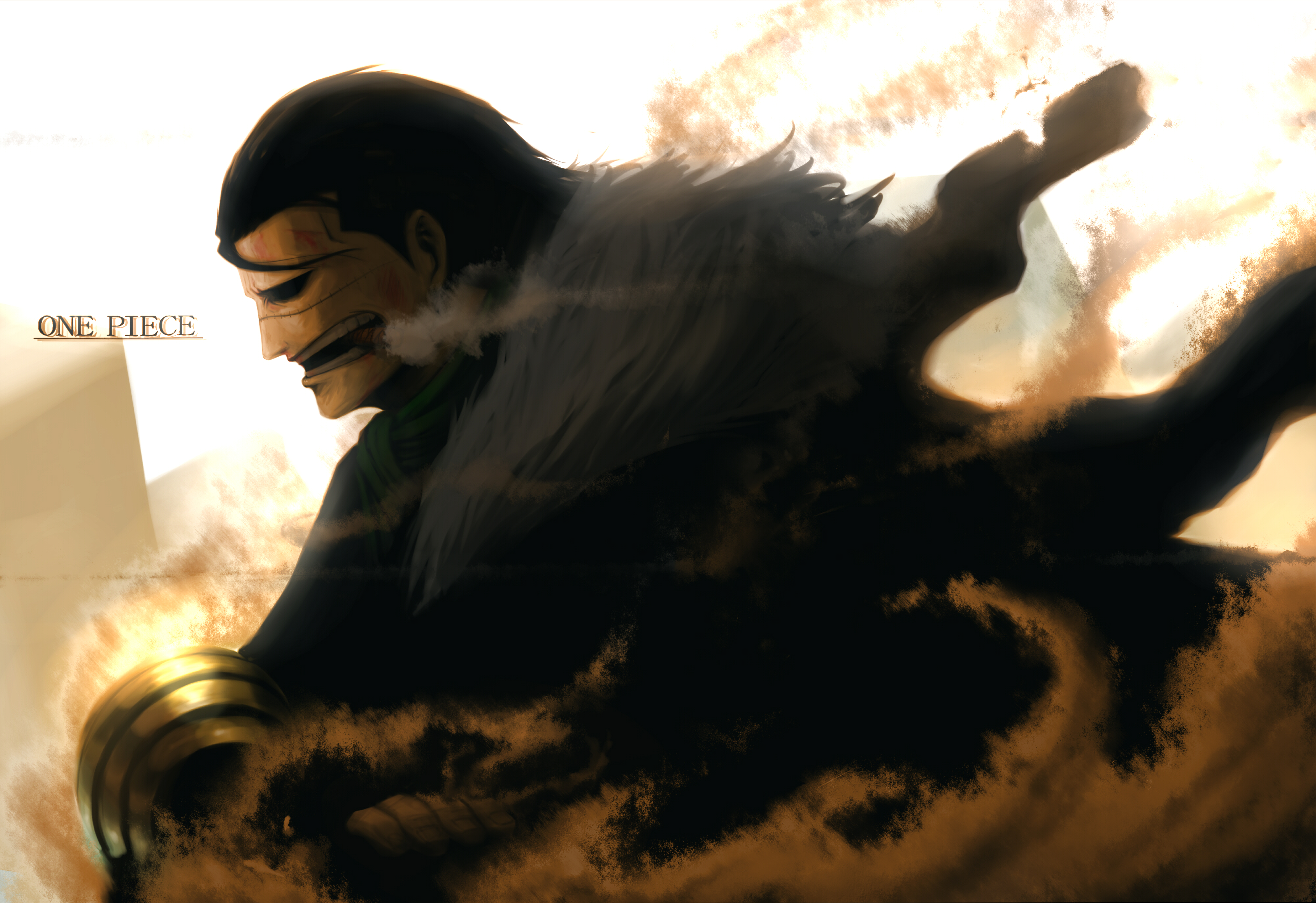 Crocodile from One Piece HD Wallpaper