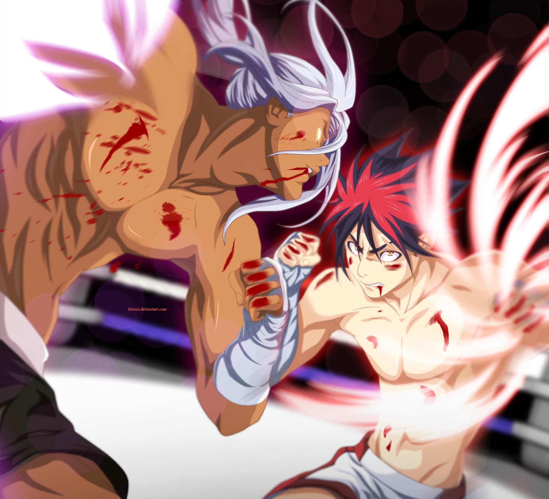 Akira Hayama fighting in a ring HD Wallpaper