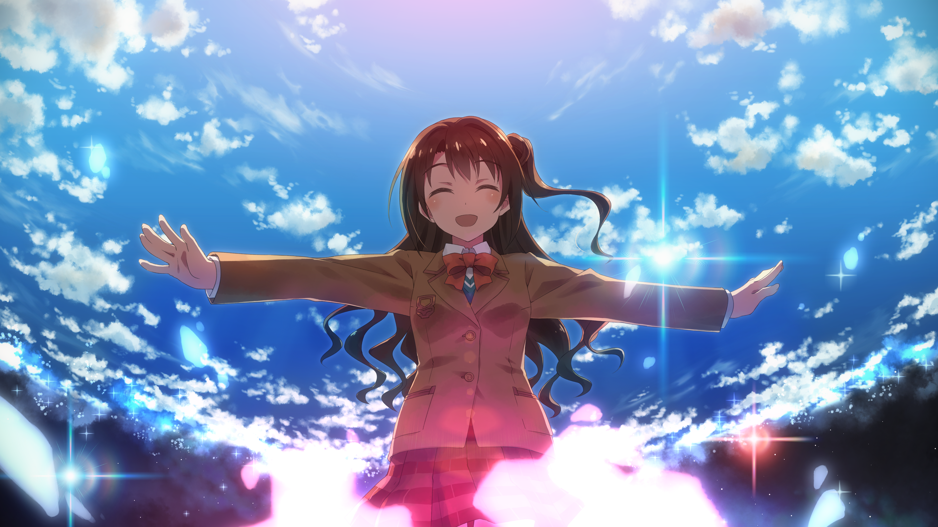 Uzuki Shimamura from The Idolmaster Cinderella Girls HD Wallpaper
