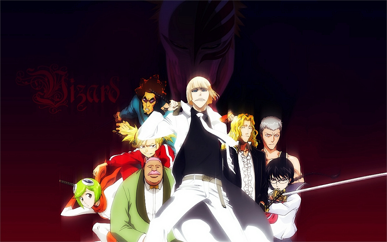Mashiro Kuna and allies from Bleach HD Wallpaper