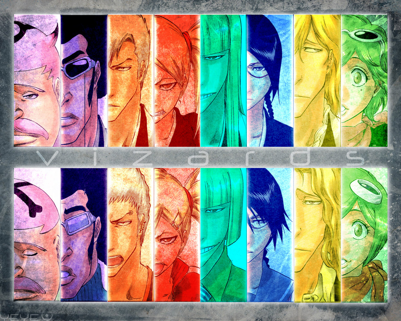 Bleach characters collage HD Wallpaper