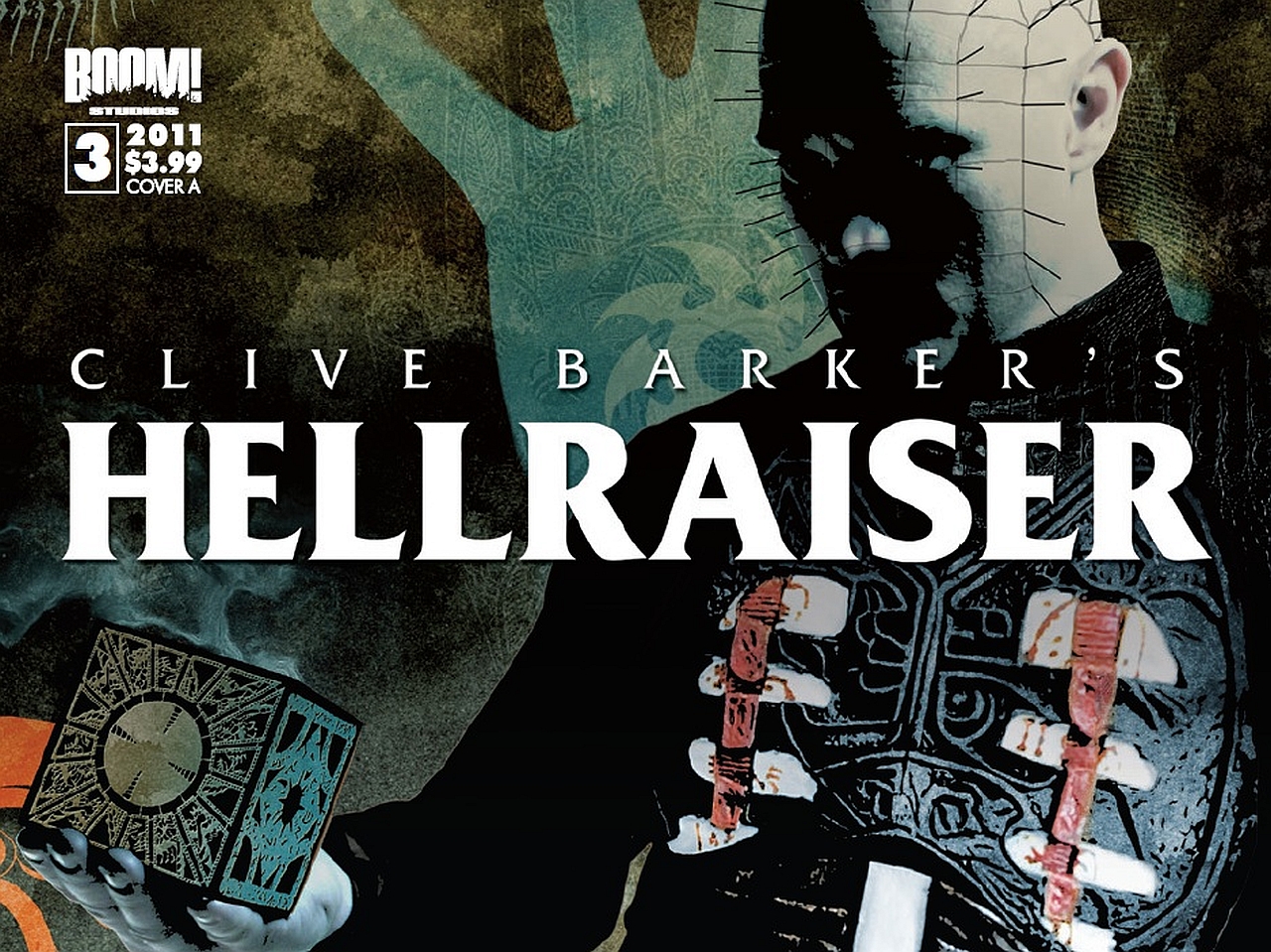 Clive Barker's Hellraiser #3 Comic Cover HD Wallpaper
