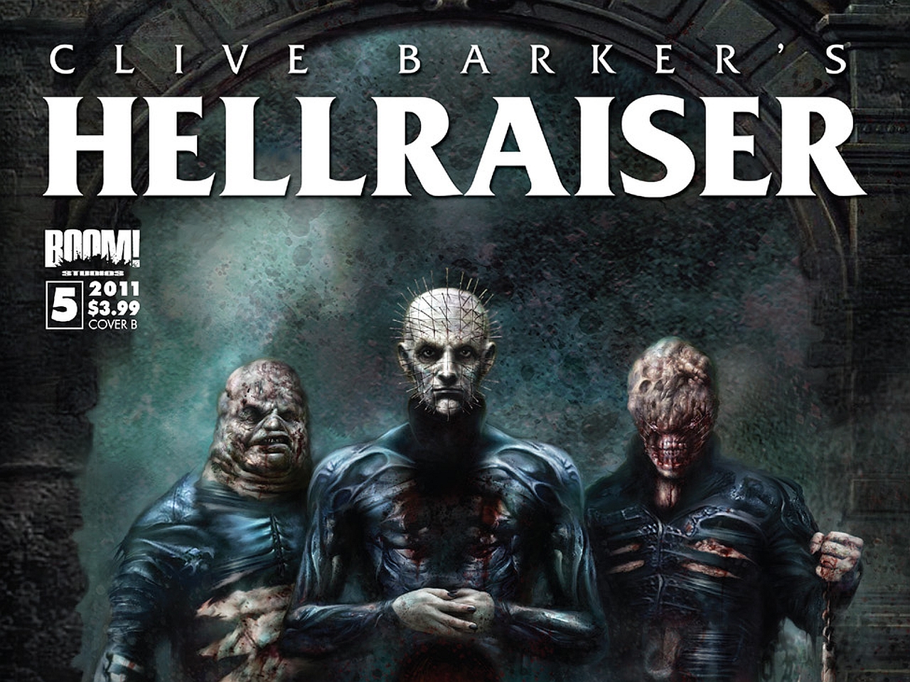 Clive Barker's Hellraiser Comic Cover HD Wallpaper