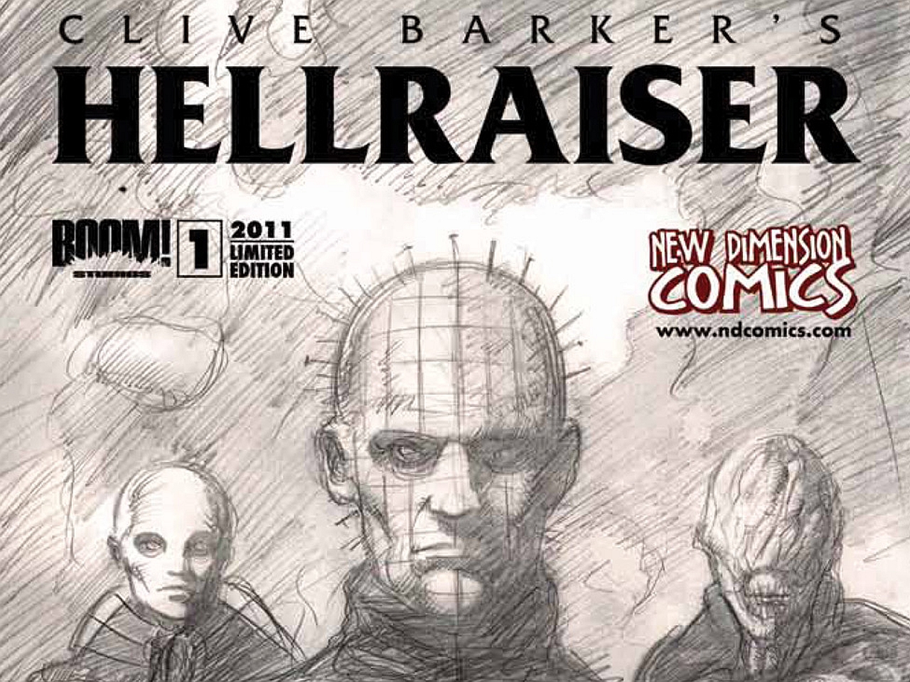 Clive Barker's Hellraiser Comic Book Cover HD Wallpaper
