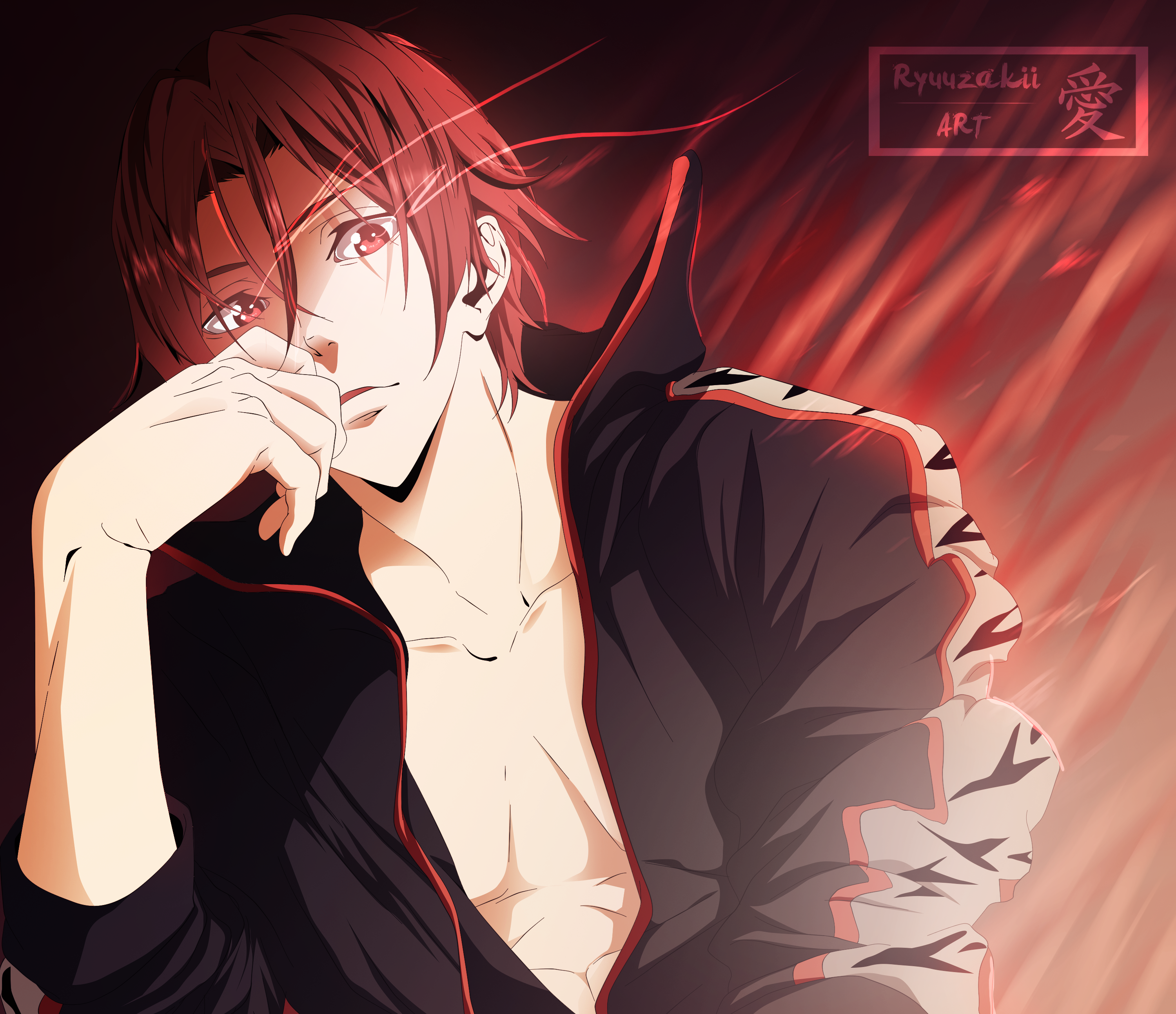 Rin Matsuoka from Free! HD Wallpaper