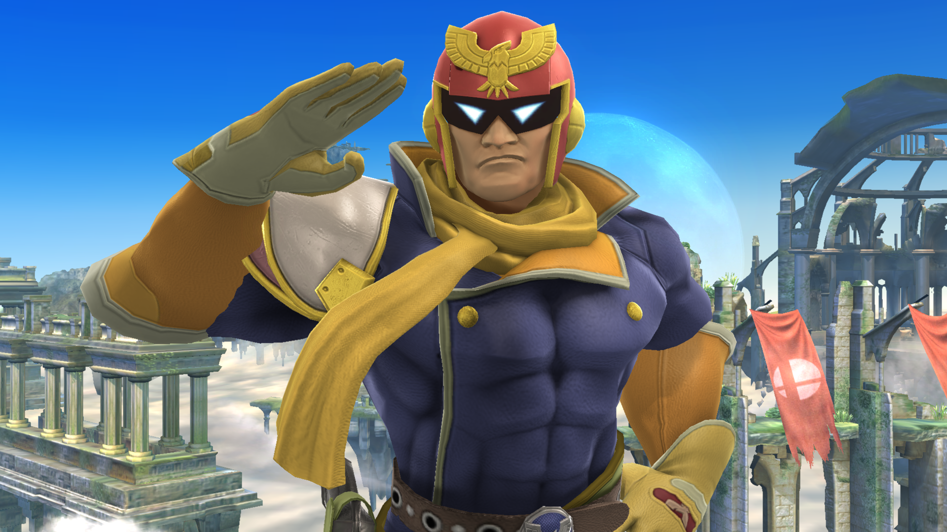 Captain Falcon from Super Smash Bros. HD Wallpaper