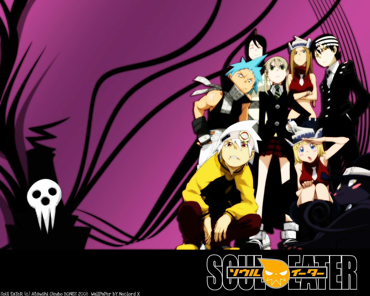 Soul Eater characters group HD Wallpaper
