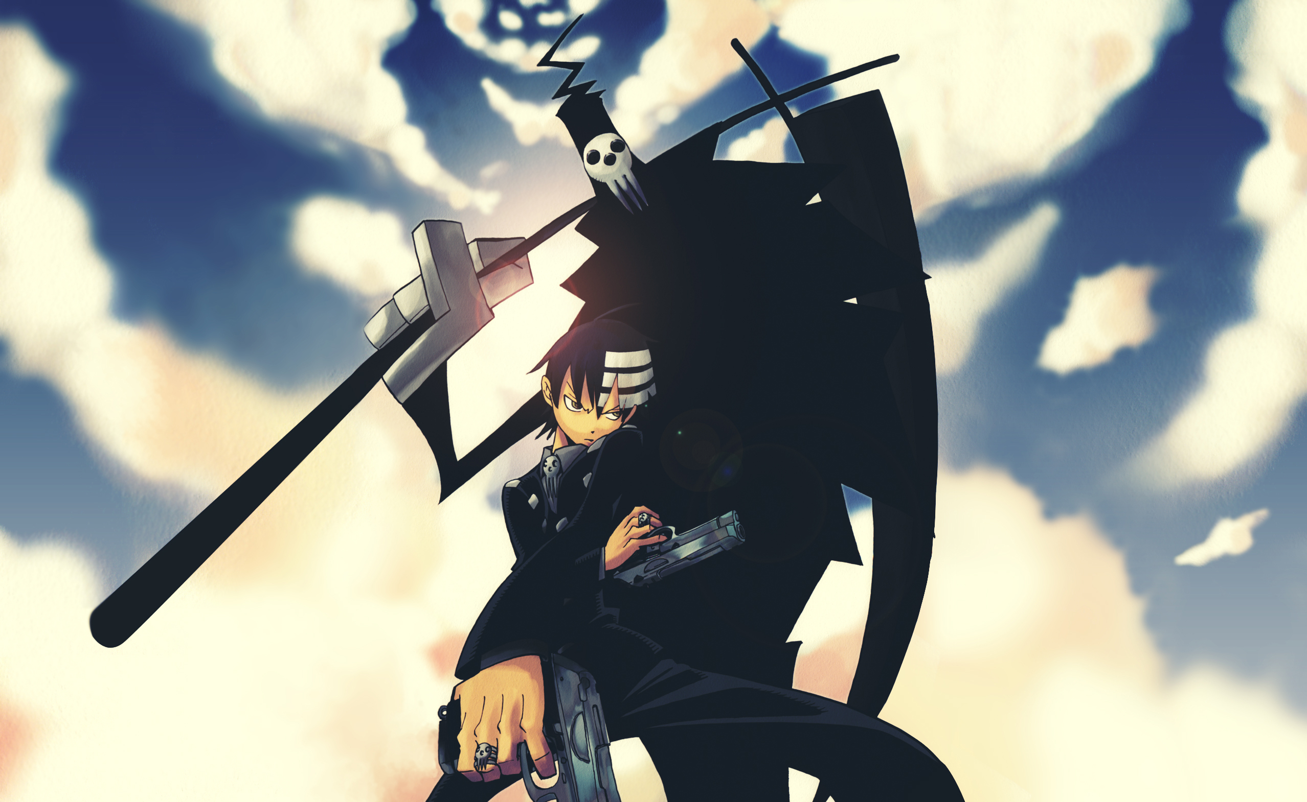 Death the Kid from Soul Eater HD Wallpaper