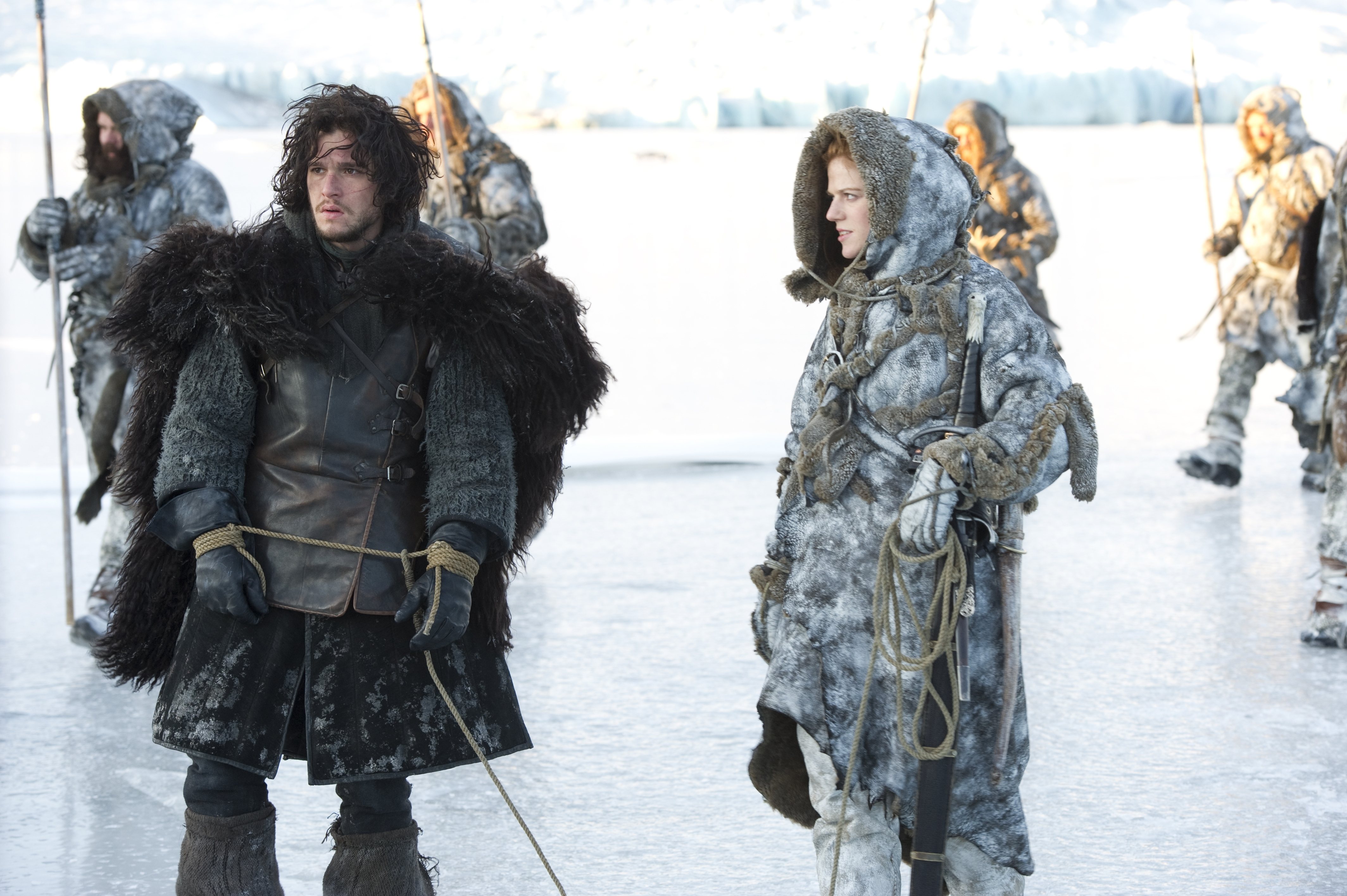 Ygritte and Jon Snow from Game of Thrones HD Wallpaper