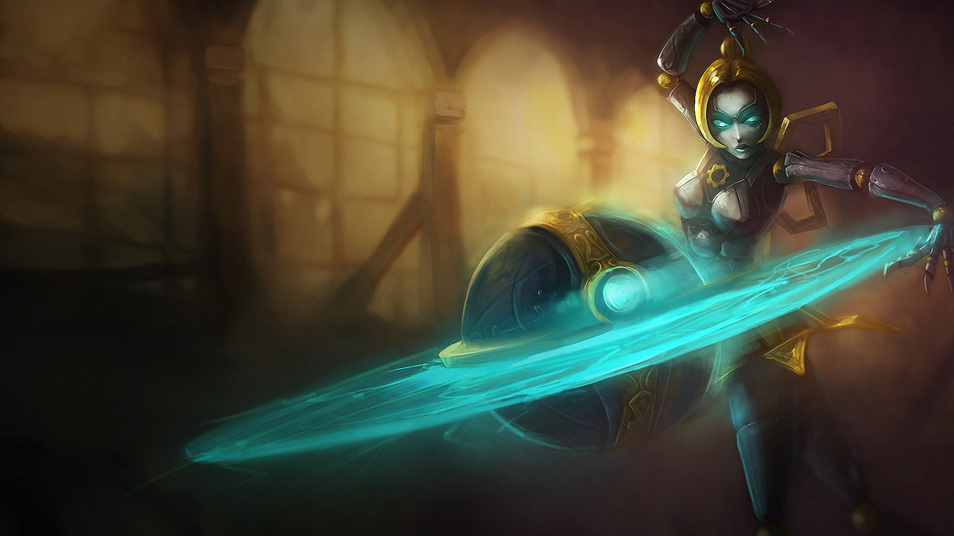 Orianna from League of Legends HD Wallpaper