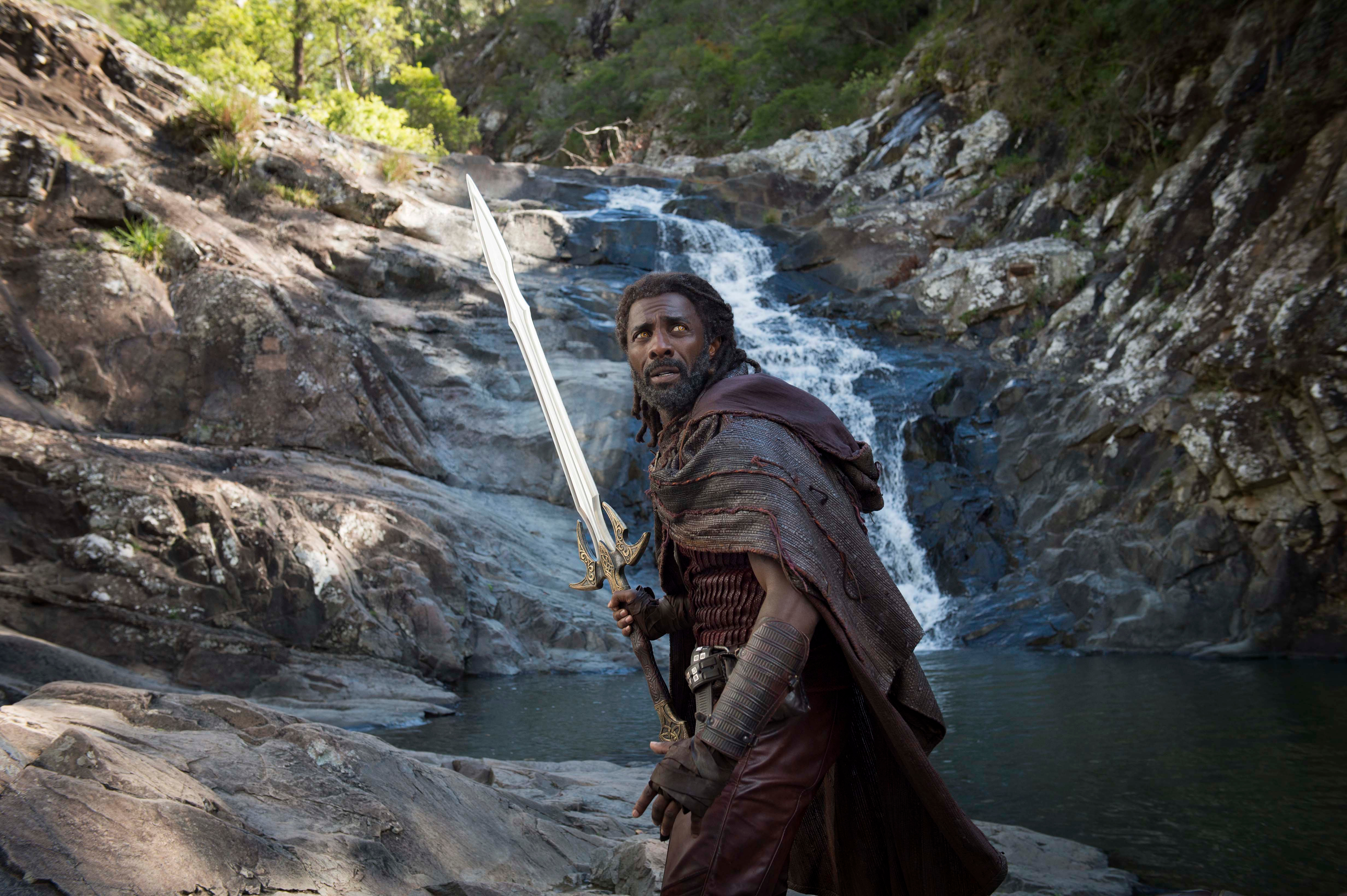 Heimdall from Marvel Comics with a sword HD Wallpaper