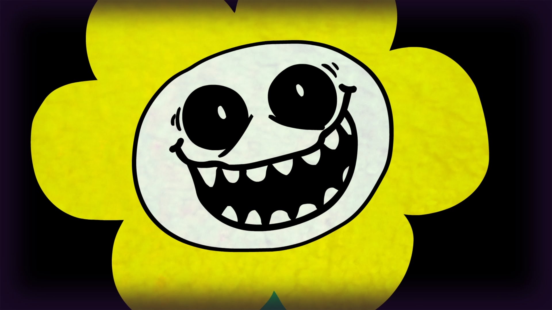 Flowey from Undertale HD Wallpaper