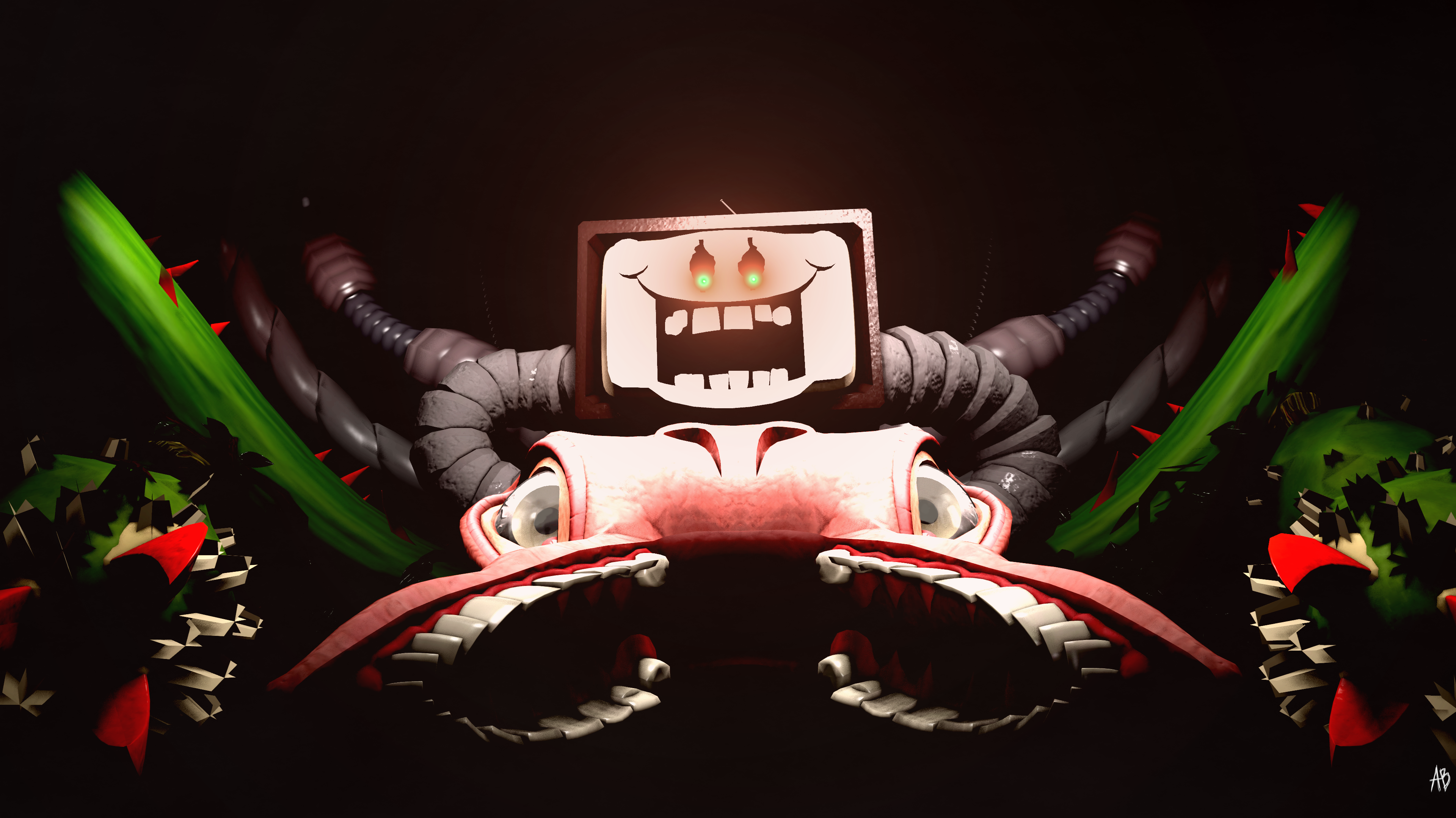 Flowey from Undertale HD Wallpaper