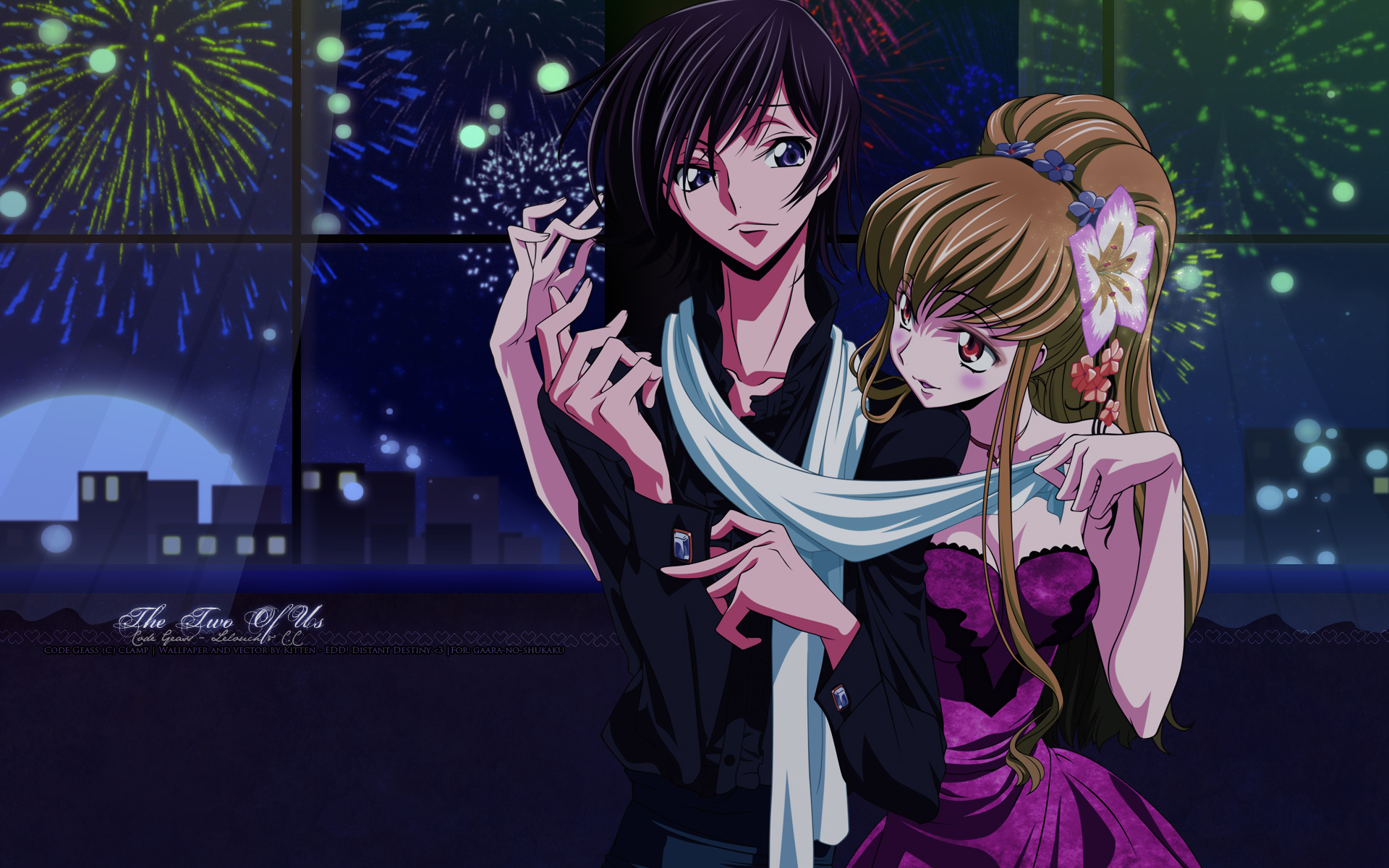 Lelouch Lamperouge and Shirley Fenette from Code Geass HD Wallpaper