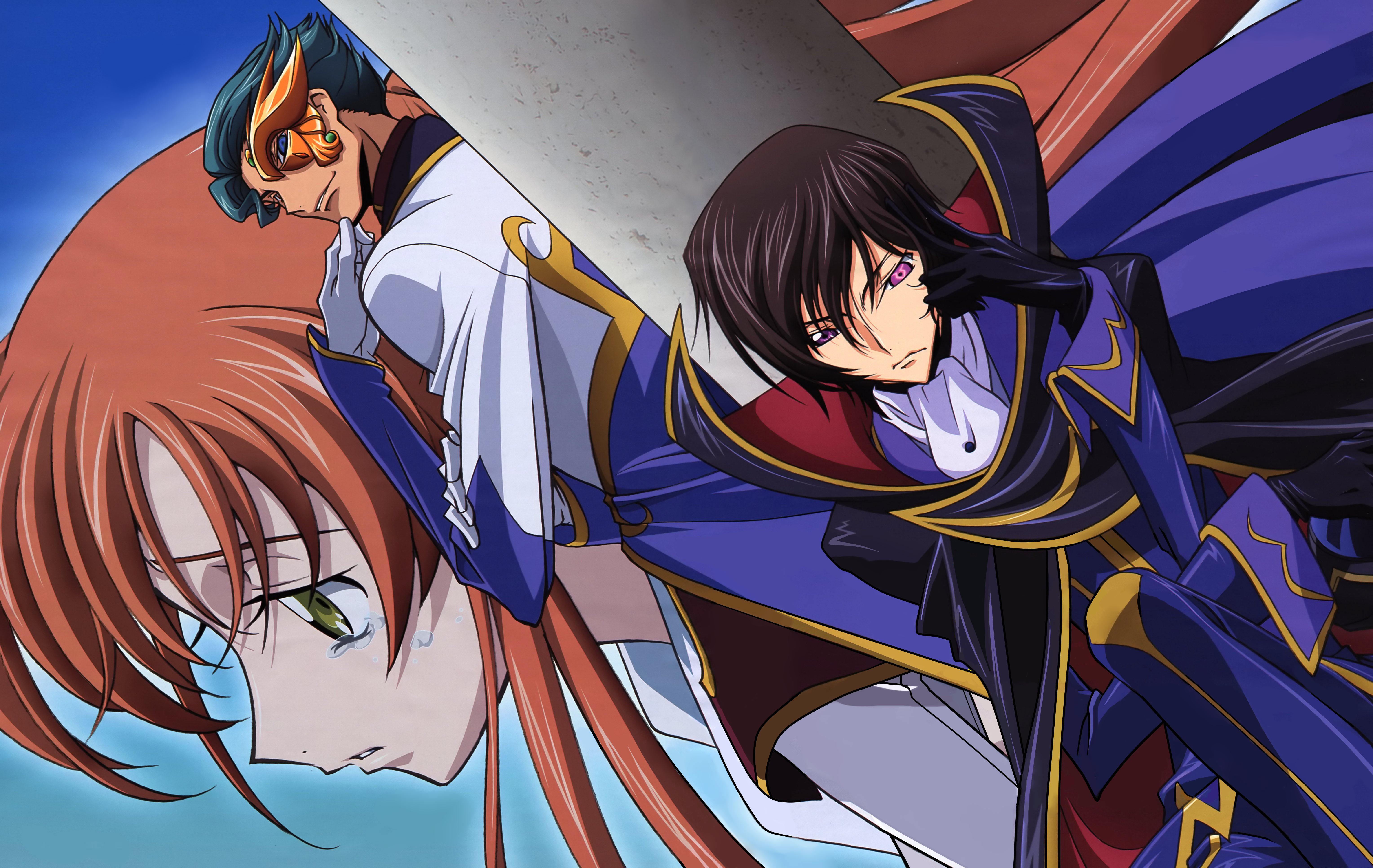 Shirley Fenette and Lelouch Lamperouge from Code Geass HD Wallpaper